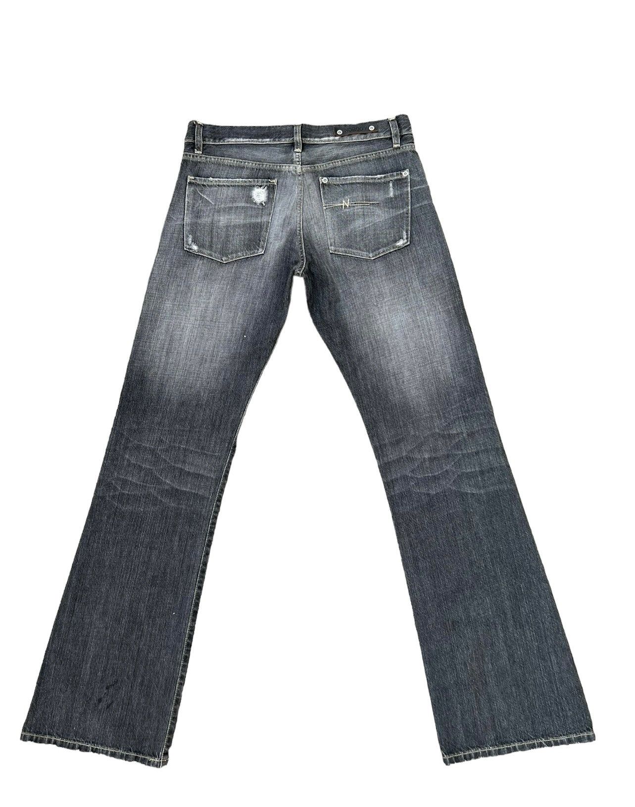 Nobody Denim Vintage Nobody Fade Black Denim Flare Jeans Size US 31 - 2 Thumbnail