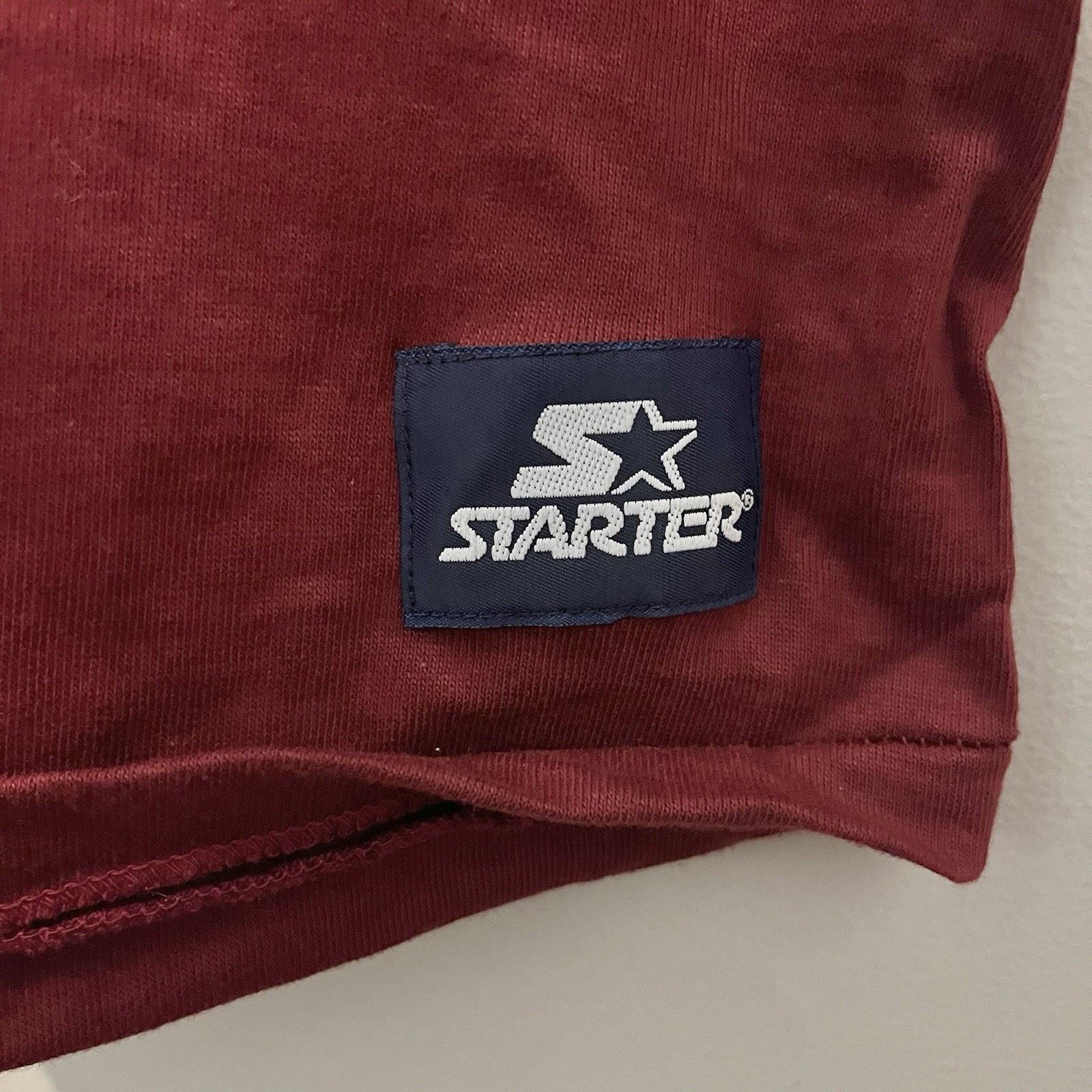 Starter 1990s Washington Redskins Starter Shirt Arch Logo VTG M Size US M / EU 48-50 / 2 - 4 Thumbnail