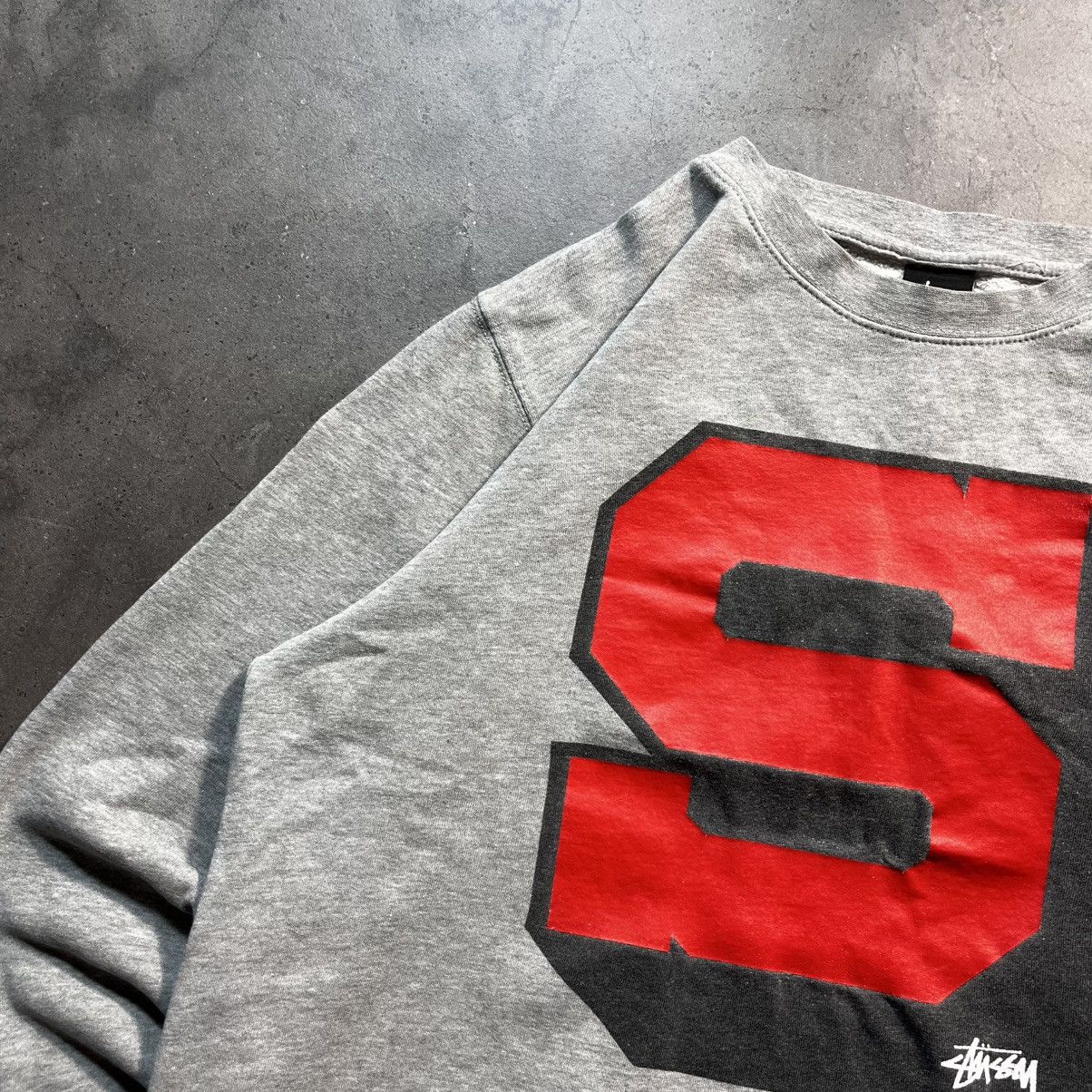 Stussy Vintage 00s Stussy Graffiti Big Logo Crewneck Sweatshirt Size US XL / EU 56 / 4 - 2 Thumbnail