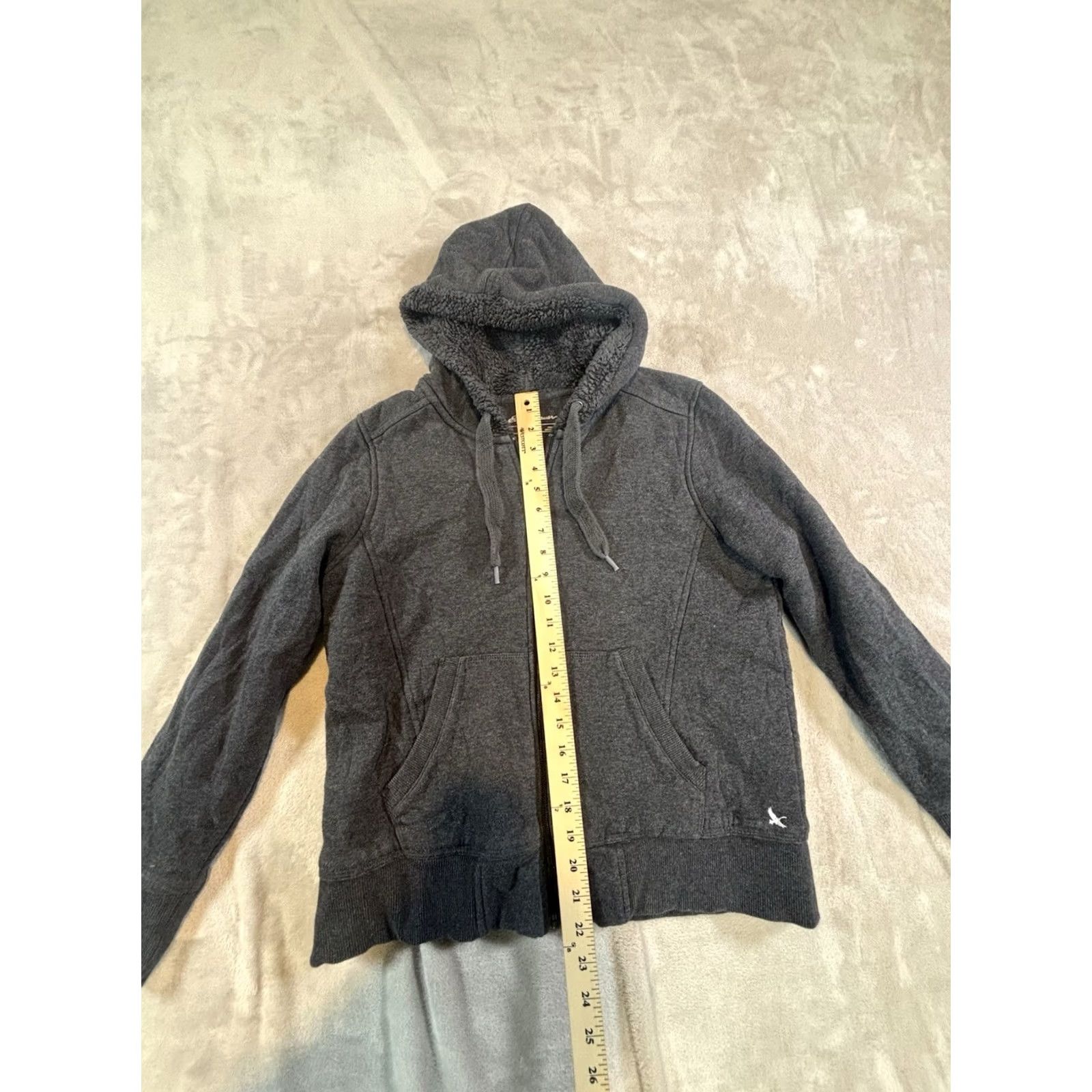 Eddie Bauer Eddie Bauer Women's Dark Gray Hoodie Jacket Size Large Outdoor Wear Size L / US 10 / IT 46 - 5 Thumbnail
