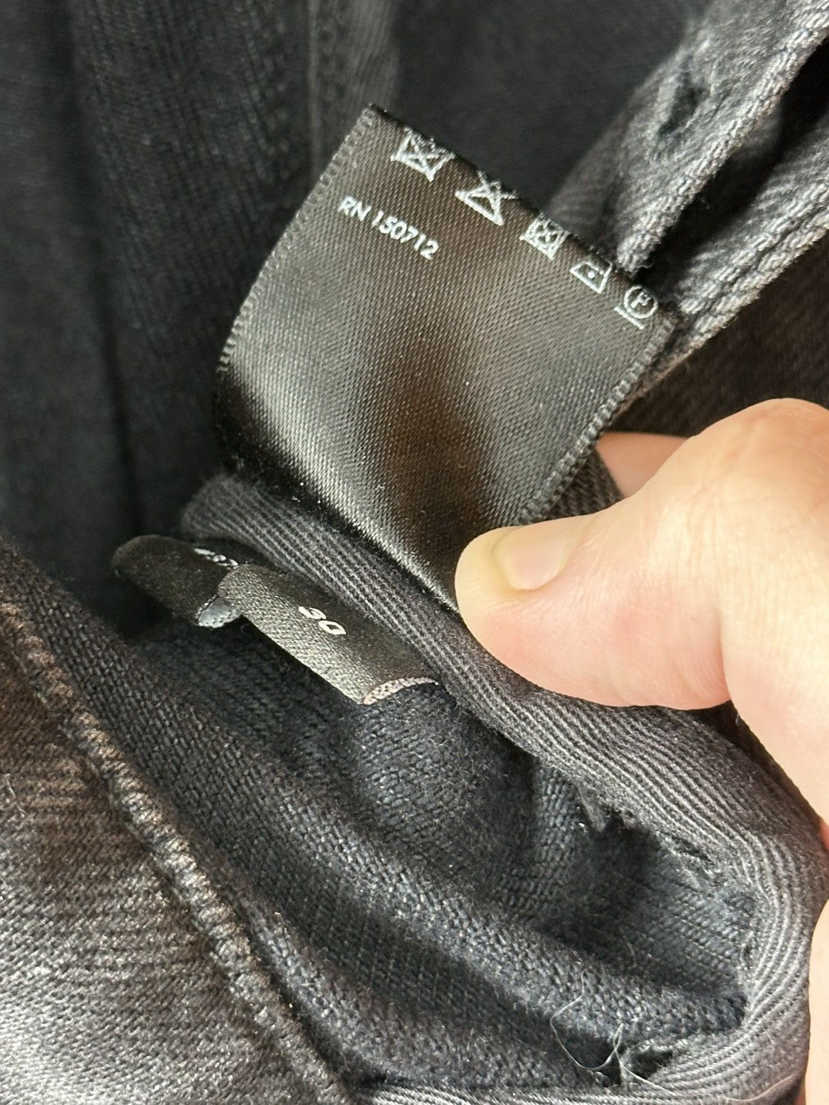 Amiri Amiri & Chemist FW 2022 Black Carpenter Jeans Size US 30 / EU 46 - 20 Thumbnail