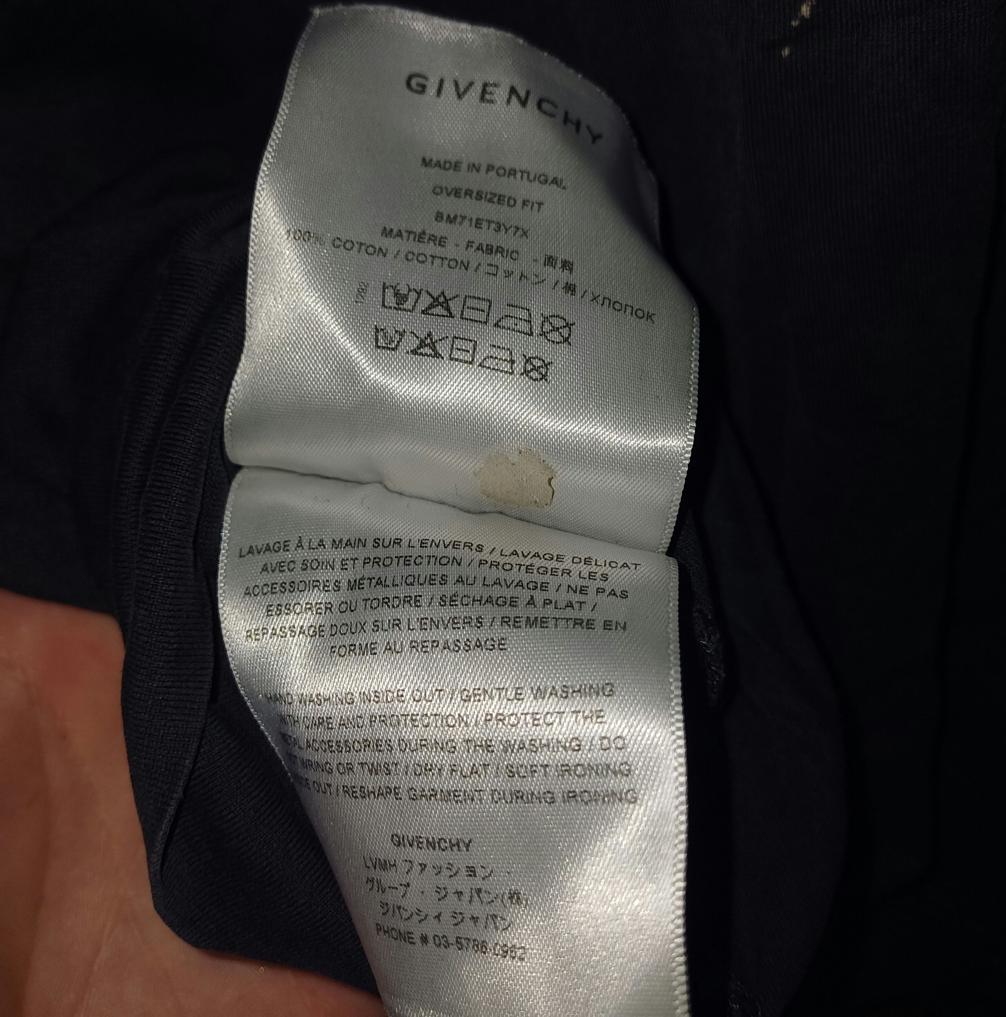 Givenchy Givenchy Multi Metal Logo T-Shirt Size US L / EU 52-54 / 3 - 9 Thumbnail