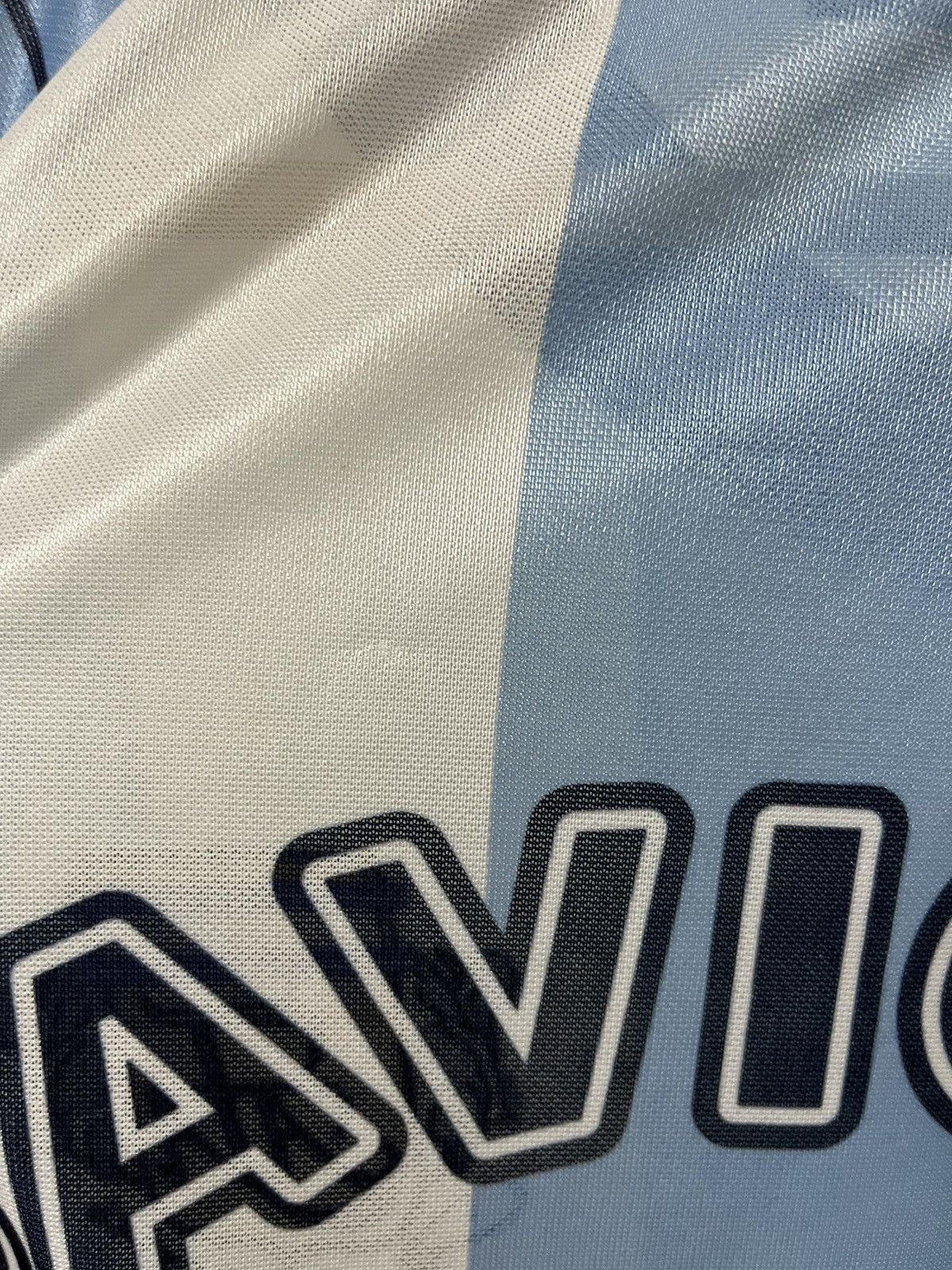 Vintage Argentina Vintage #7 Saviola Blokecore Soccer Jersey Size US XL / EU 56 / 4 - 11 Thumbnail