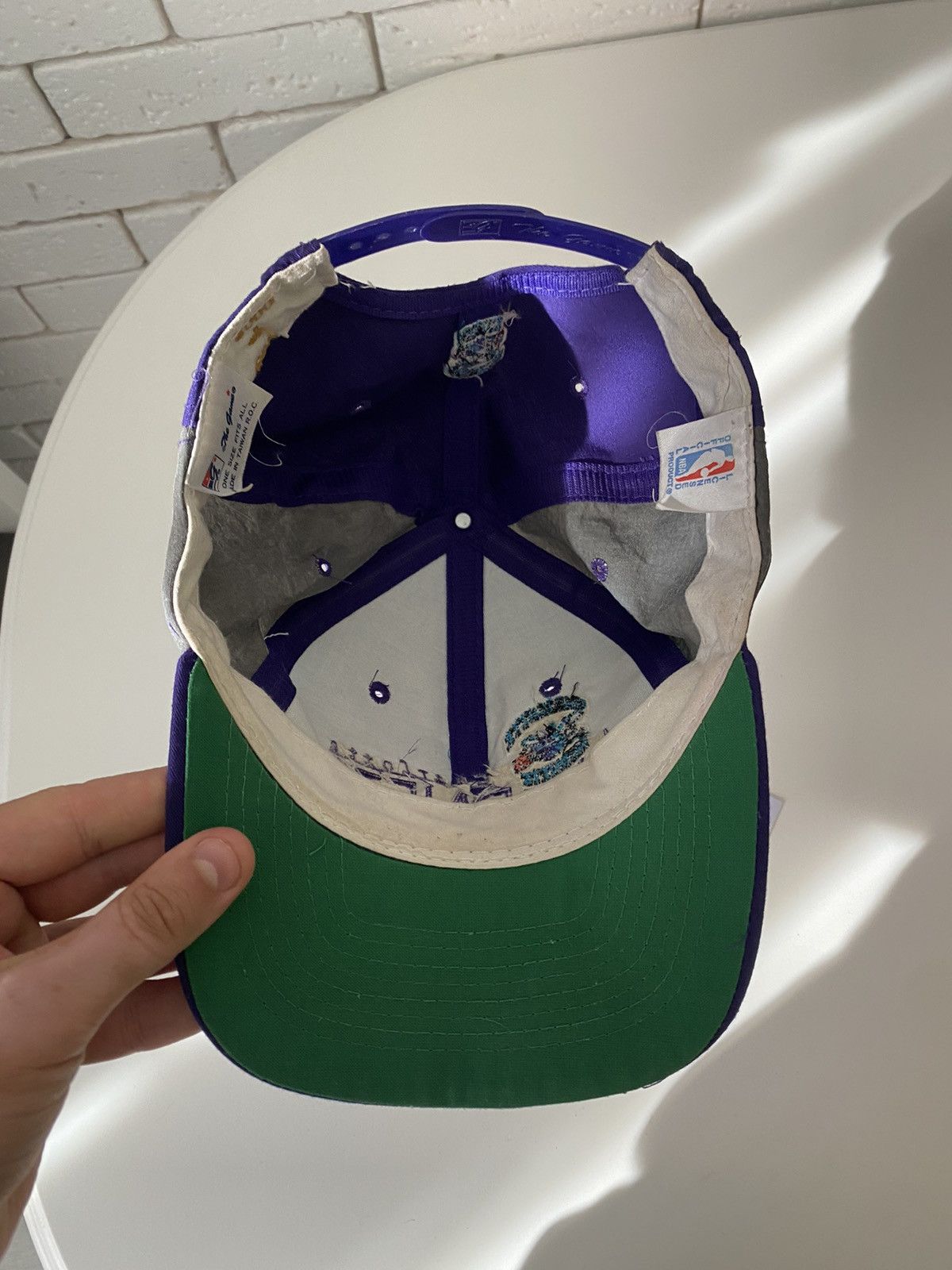 NBA Charlotte hornets vintage NBA cap hat Size ONE SIZE - 8 Thumbnail