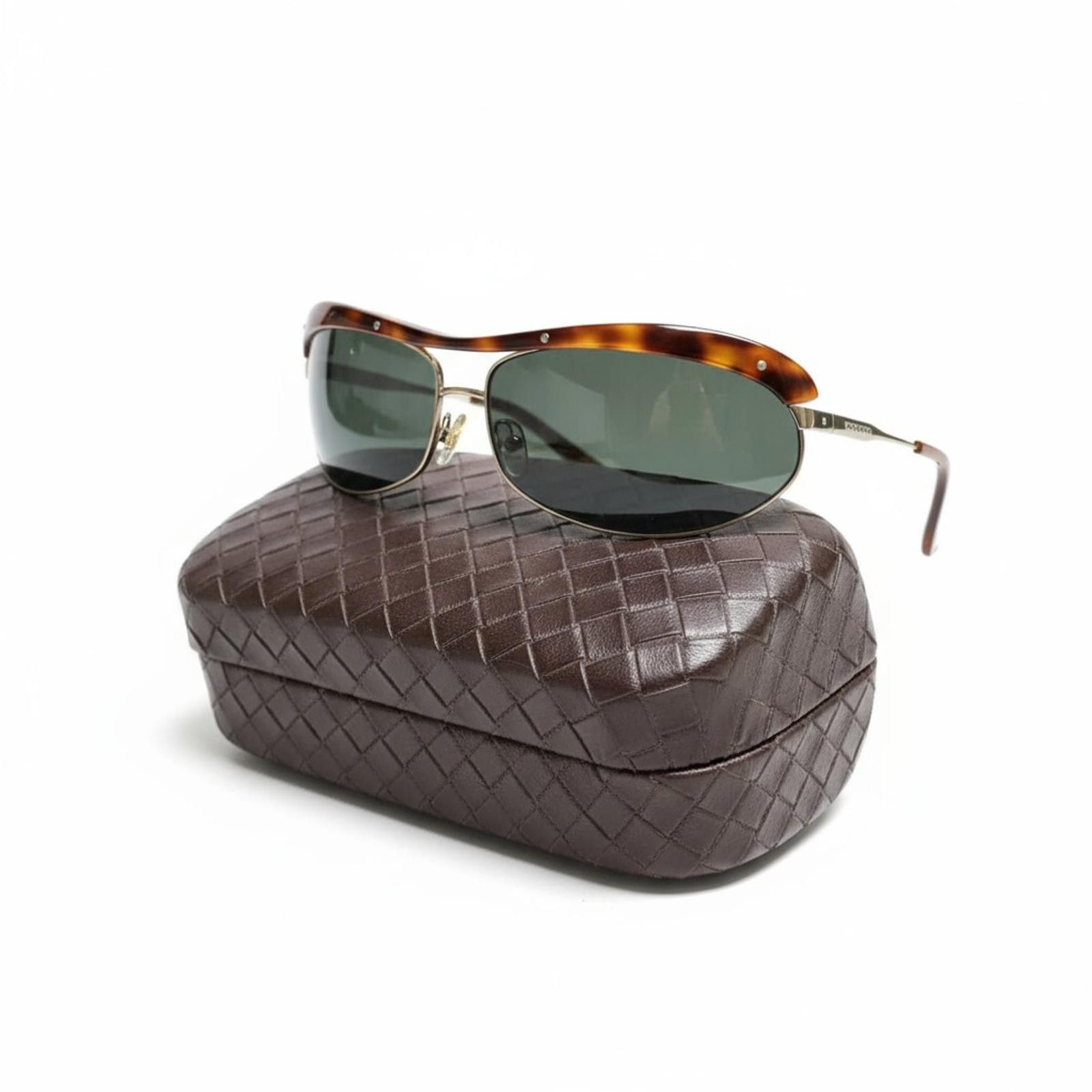 Bottega Veneta- Sunglasses Tortoiseshell Dark Frame