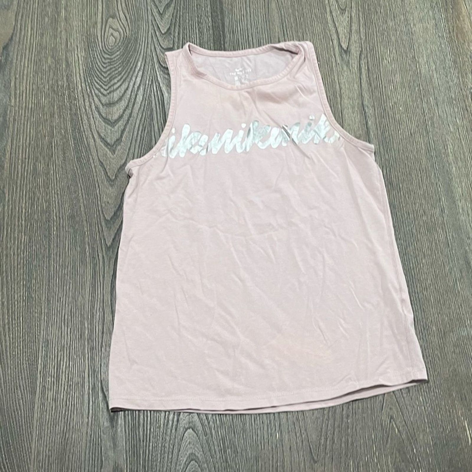 Nike Nike The Nike Tee DriFIT Athletic Cut Light Pink Tank Top XS Size XS / US 0-2 / IT 36-38 - 1 Thumbnail