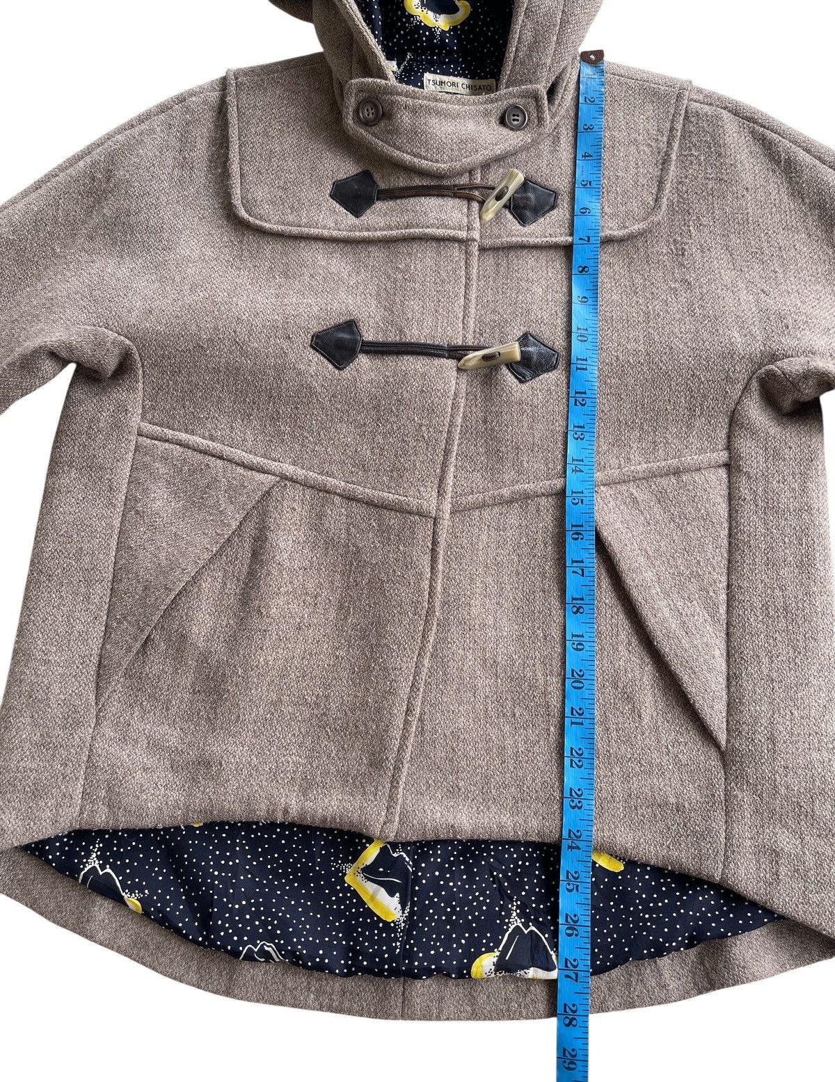 Issey Miyake Tsumori Chisato Wool Duffle Coat Size M / US 6-8 / IT 42-44 - 8 Thumbnail