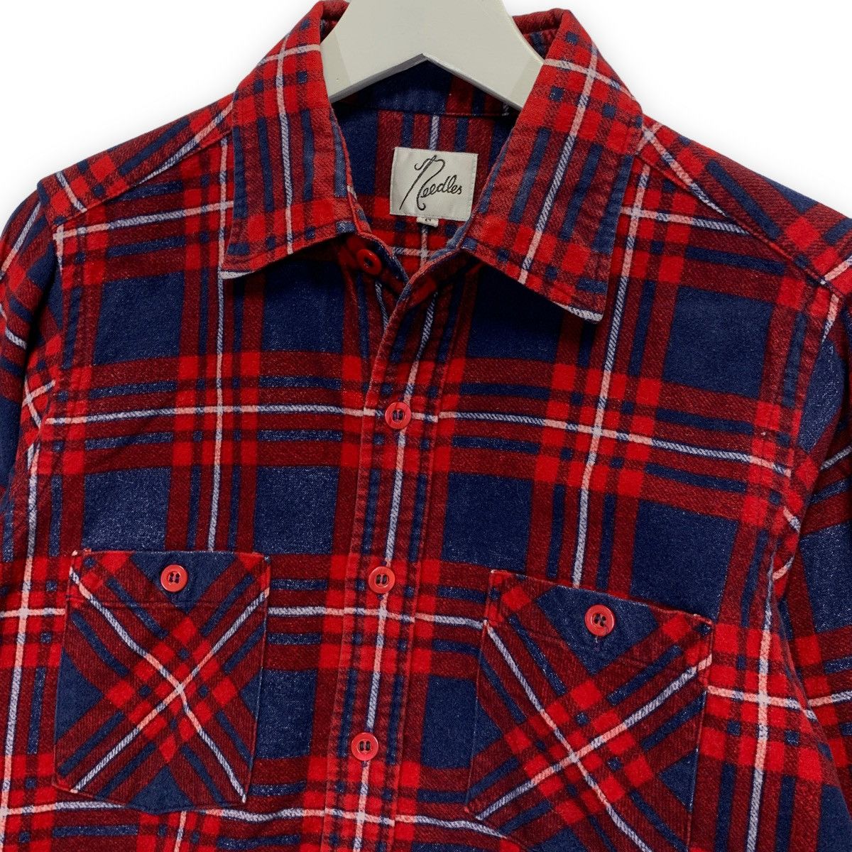 Needles Needles Flannel Button Down Shirt Size US S / EU 44-46 / 1 - 2 Thumbnail