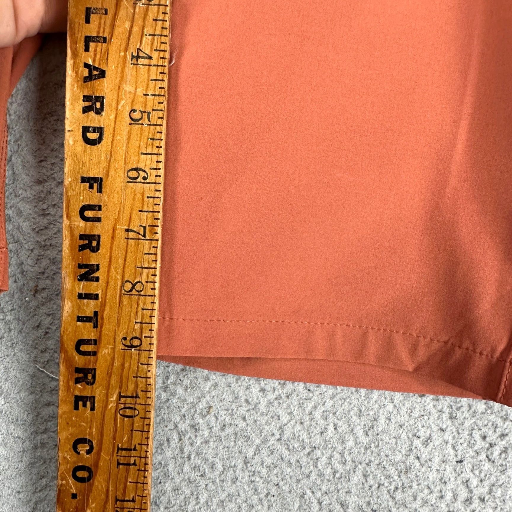 Hurley Hurley Mens All Day Hybrid Shorts 30 Orange Chino Stretch Flat Front Outdoor NEW Size US 30 / EU 46 - 7 Thumbnail