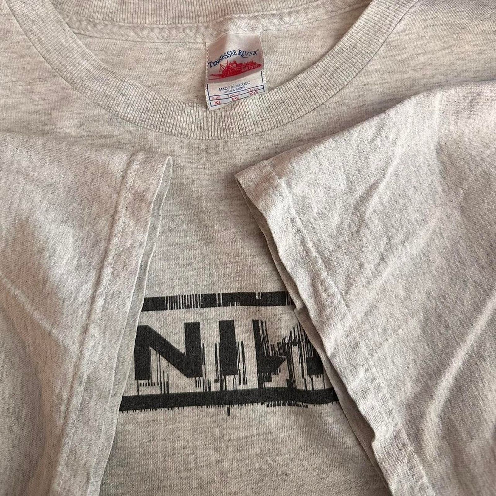 Band Tees × Vintage Vintage 2005 Nine Inch Nails Band Shirt Size US XL / EU 56 / 4 - 8 Thumbnail