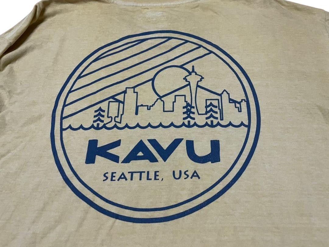KAVU Vintage 90s Kavu Seattle ,Usa Outdoor Longsleeve Tshirt Size US L / EU 52-54 / 3 - 4 Thumbnail