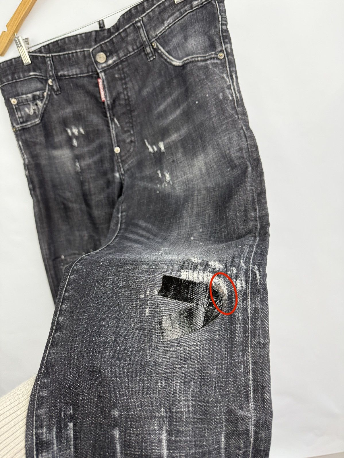 Dsquared2 🇮🇹 Y2K Dsquared2 Punk Jeans Made in Italy Opium Chief Keef Size US 36 / EU 52 - 13 Thumbnail