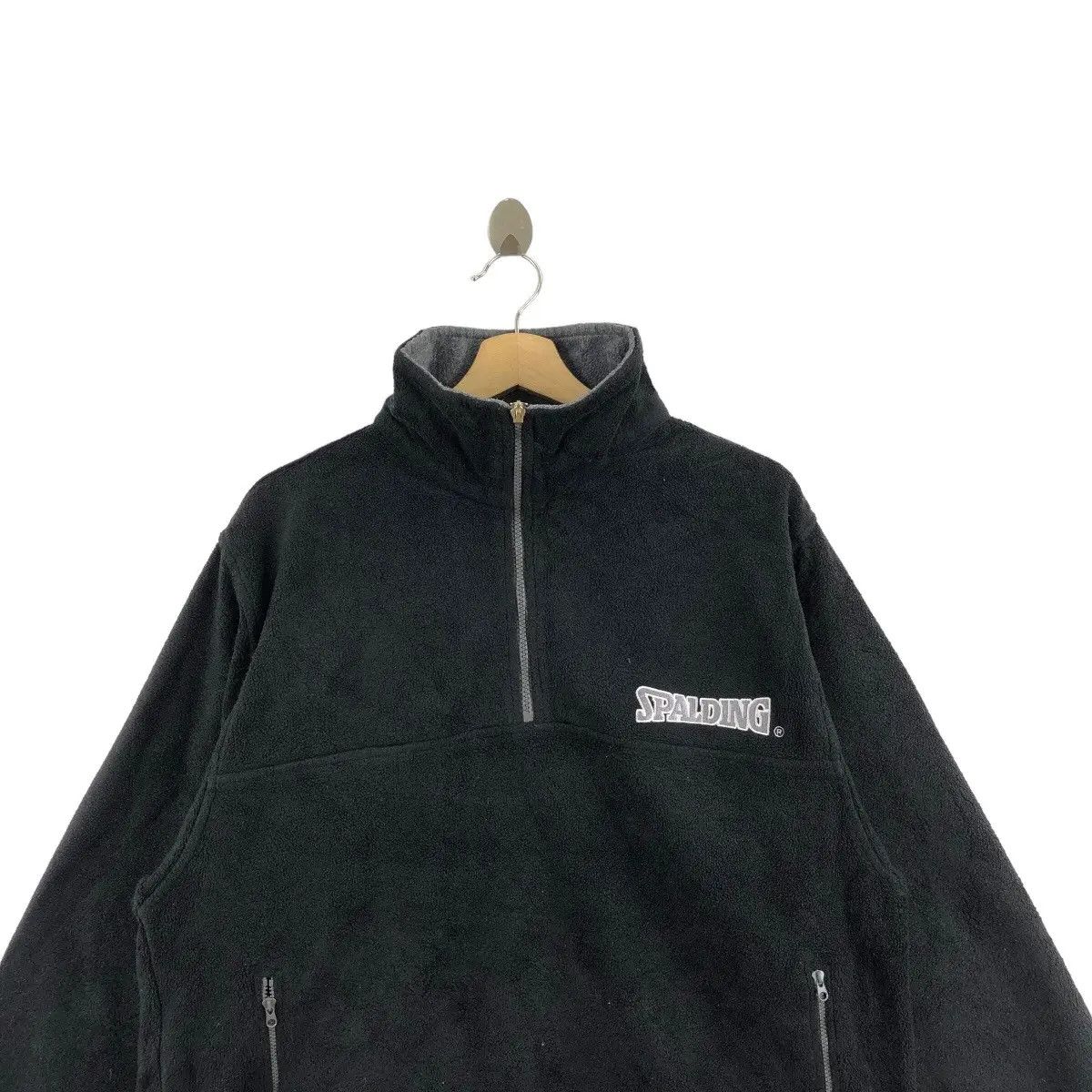 Spalding Vintage SPALDING TENNIS BASKETBALL Outdoor Fleece Jacket Size US M / EU 48-50 / 2 - 6 Thumbnail
