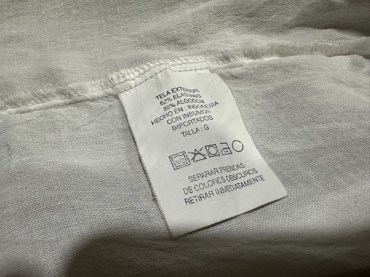 Calvin Klein 🔥Vintage Calvin Klein Linen Shirt Oversized Double Pockets Size US L / EU 52-54 / 3 - 5 Thumbnail
