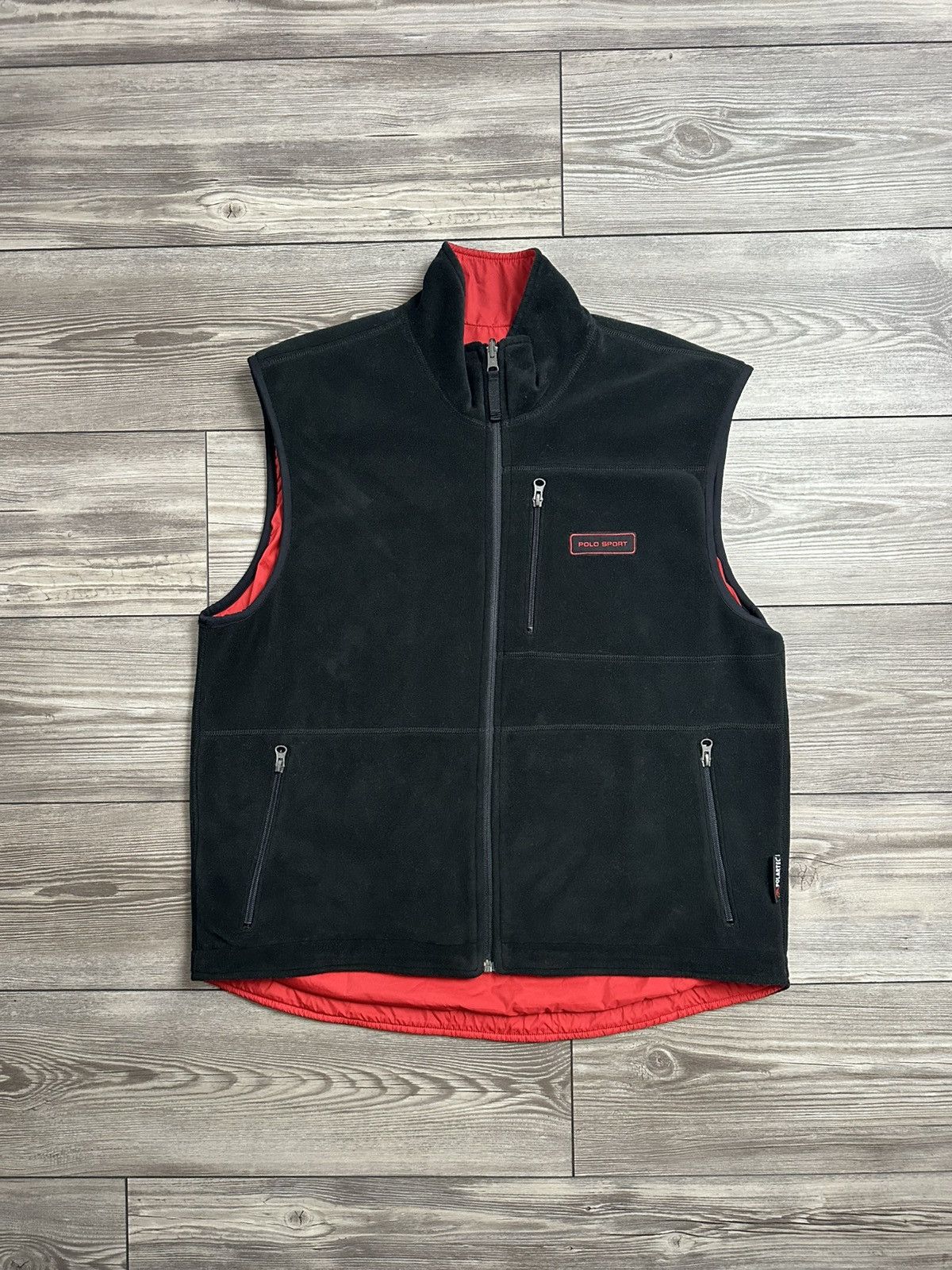 Polo Ralph Lauren Vintage Polo Sport Reversible Vest Size US L / EU 52-54 / 3 - 1 Thumbnail