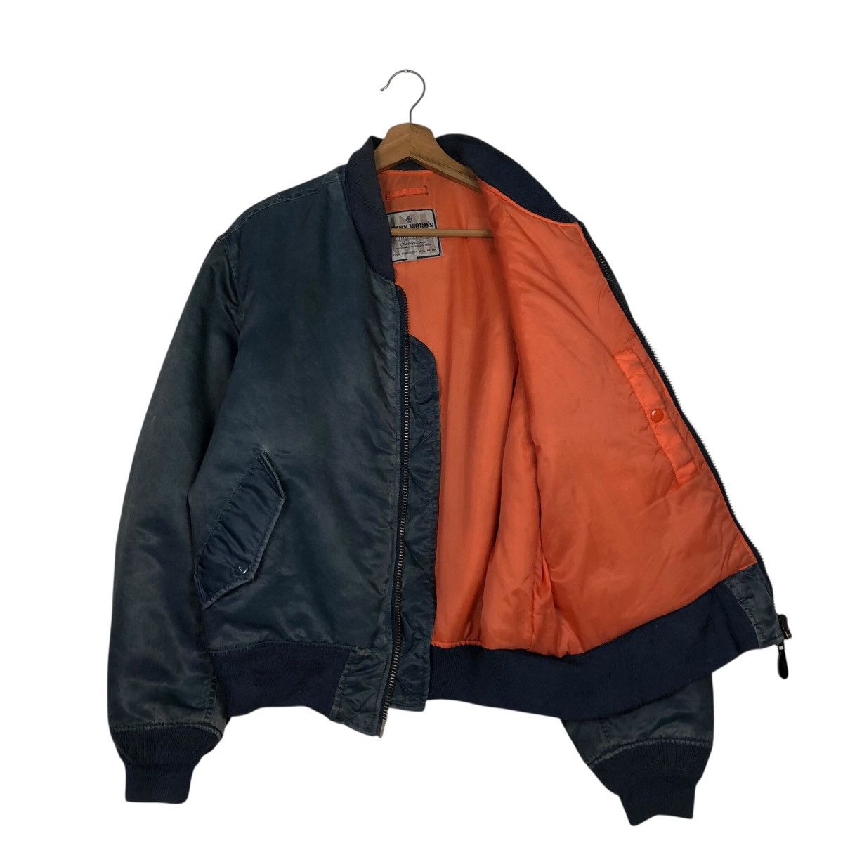 Japanese Brand 📌Vintage Fly Bomber Jacket Military Gimny Word Issey Miyake Size US M / EU 48-50 / 2 - 12 Thumbnail