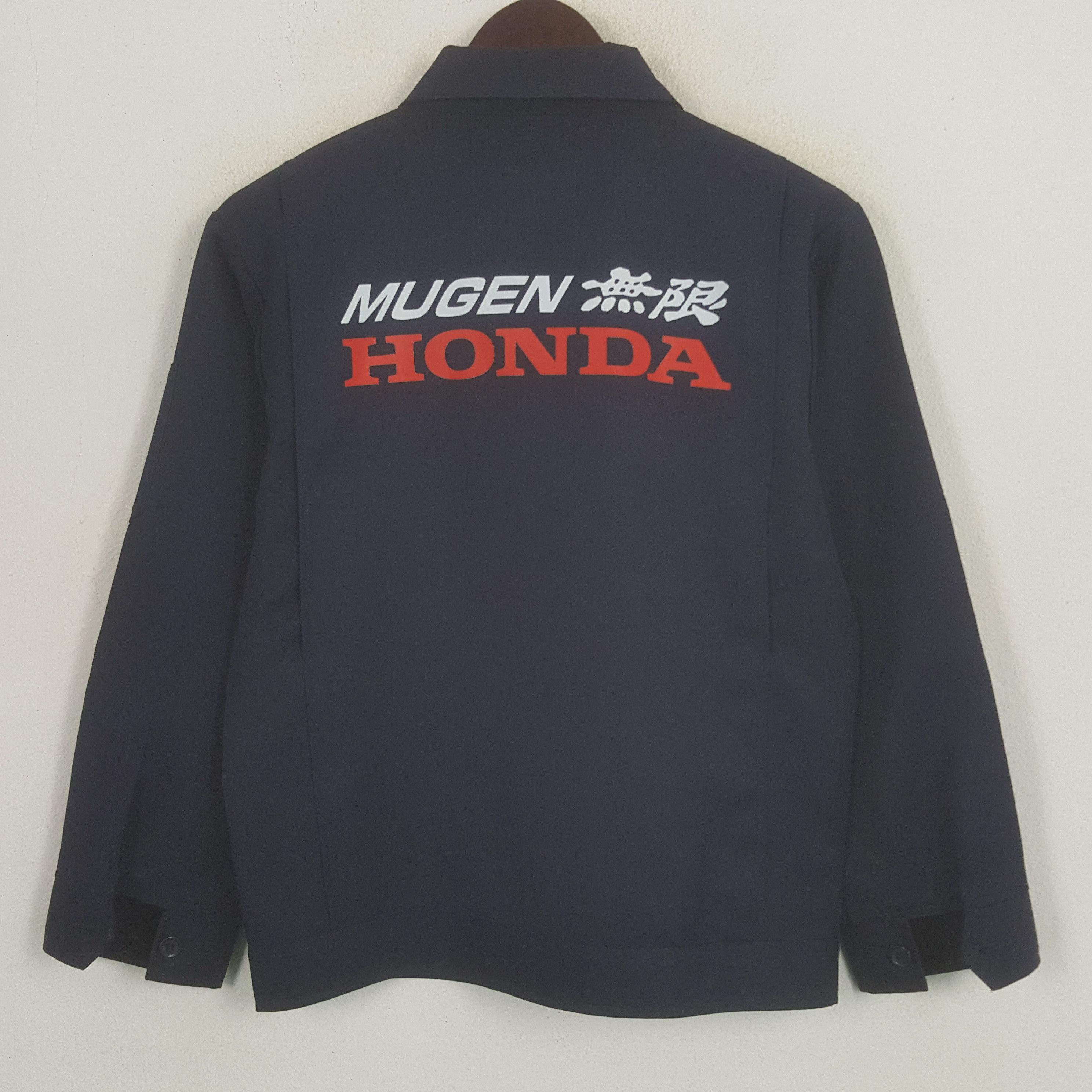 Honda × Japanese Brand × Vintage Vintage Mugen Honda Racing Custom Art Zipper Jacket Size US S / EU 44-46 / 1 - 1 Thumbnail