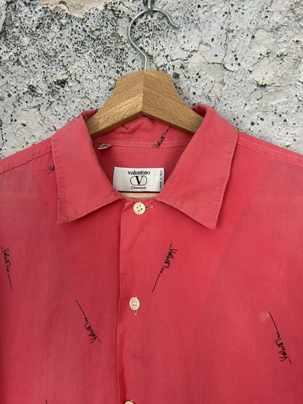 Valentino Vintage Valentino Chemises Made in Italy Designer Archive Size US L / EU 52-54 / 3 - 3 Thumbnail