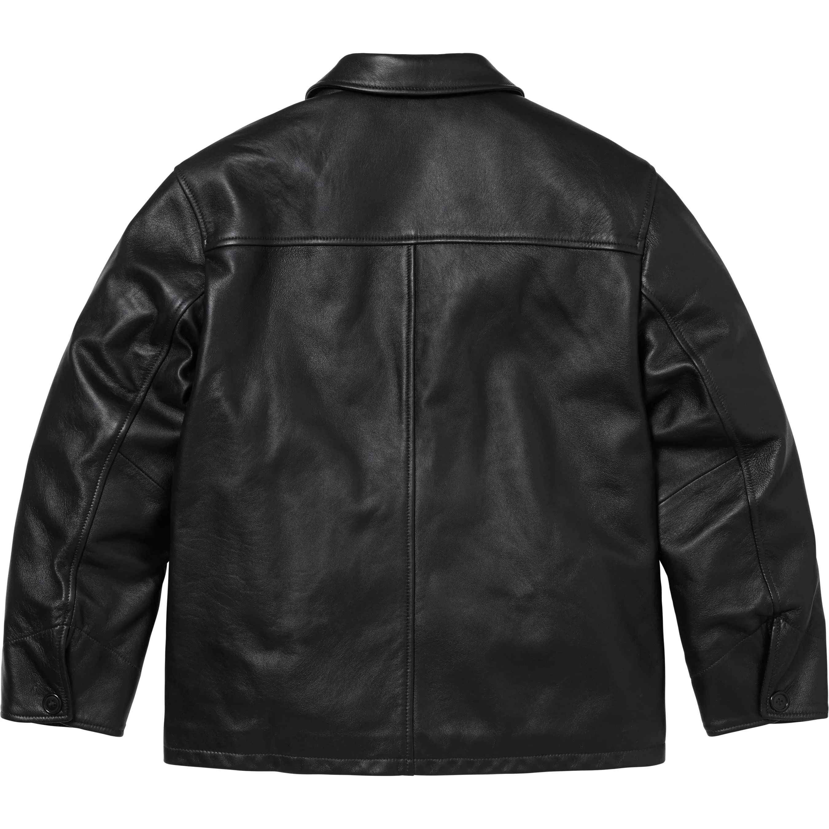 Schott × Supreme Supreme Schott Leather Car Coat Size US L / EU 52-54 / 3 - 3 Thumbnail