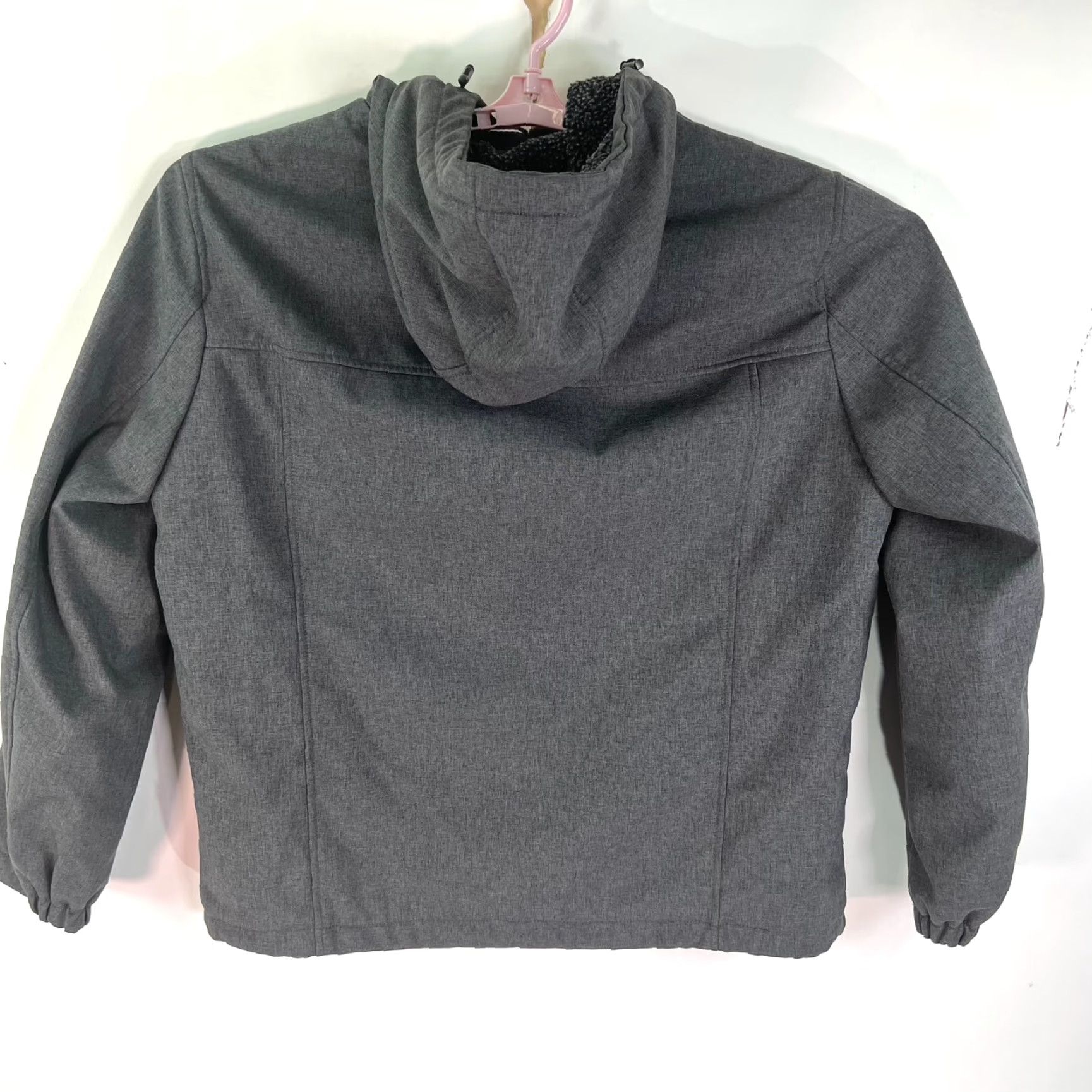 Tommy Hilfiger Tommy Hilfiger Soft Shell Jacket Men L Gray Full Zip Hoodie Size US L / EU 52-54 / 3 - 4 Thumbnail