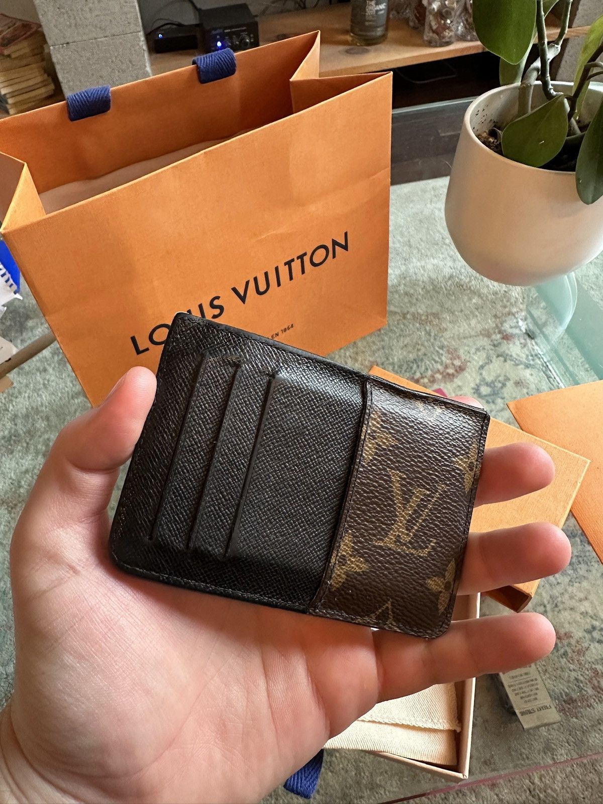 Authentic Louis Vuitton card holder