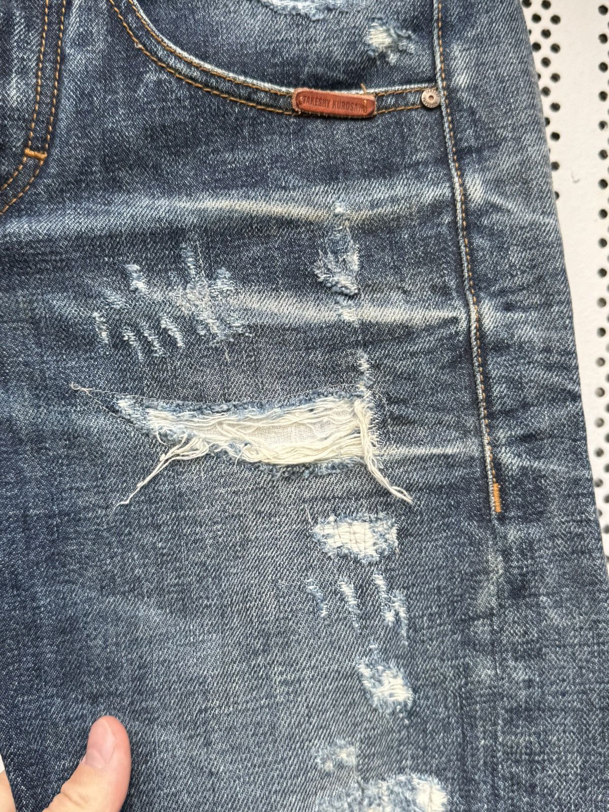 Takeshy Kurosawa Takeshy Kurosawa Handmade Jeans Blue Size US 32 / EU 48 - 11 Thumbnail