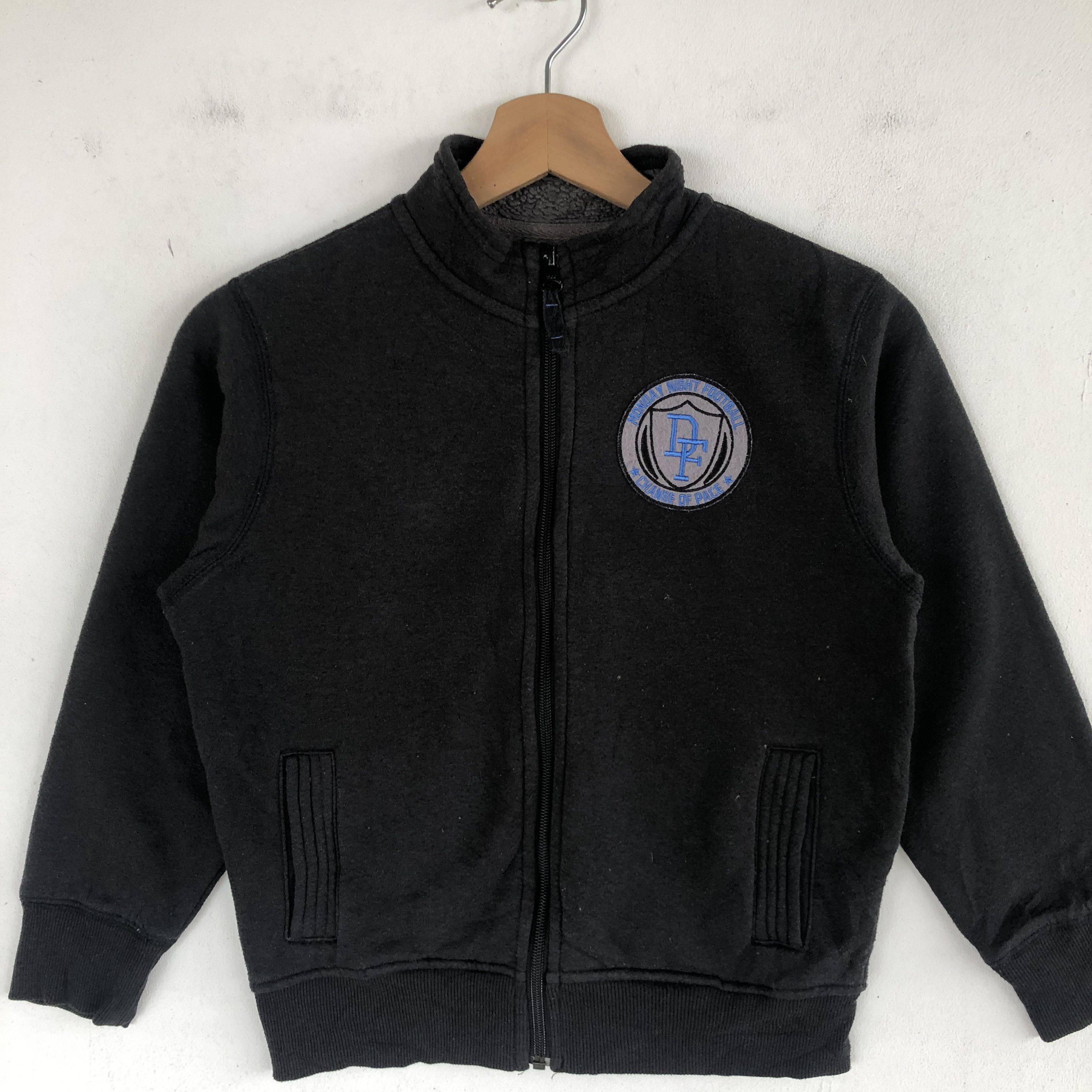 Japanese Brand × Vintage Vintage Change of Pace Varsity Zipper Sweater Sweatshirt Size XS / US 0-2 / IT 36-38 - 4 Thumbnail