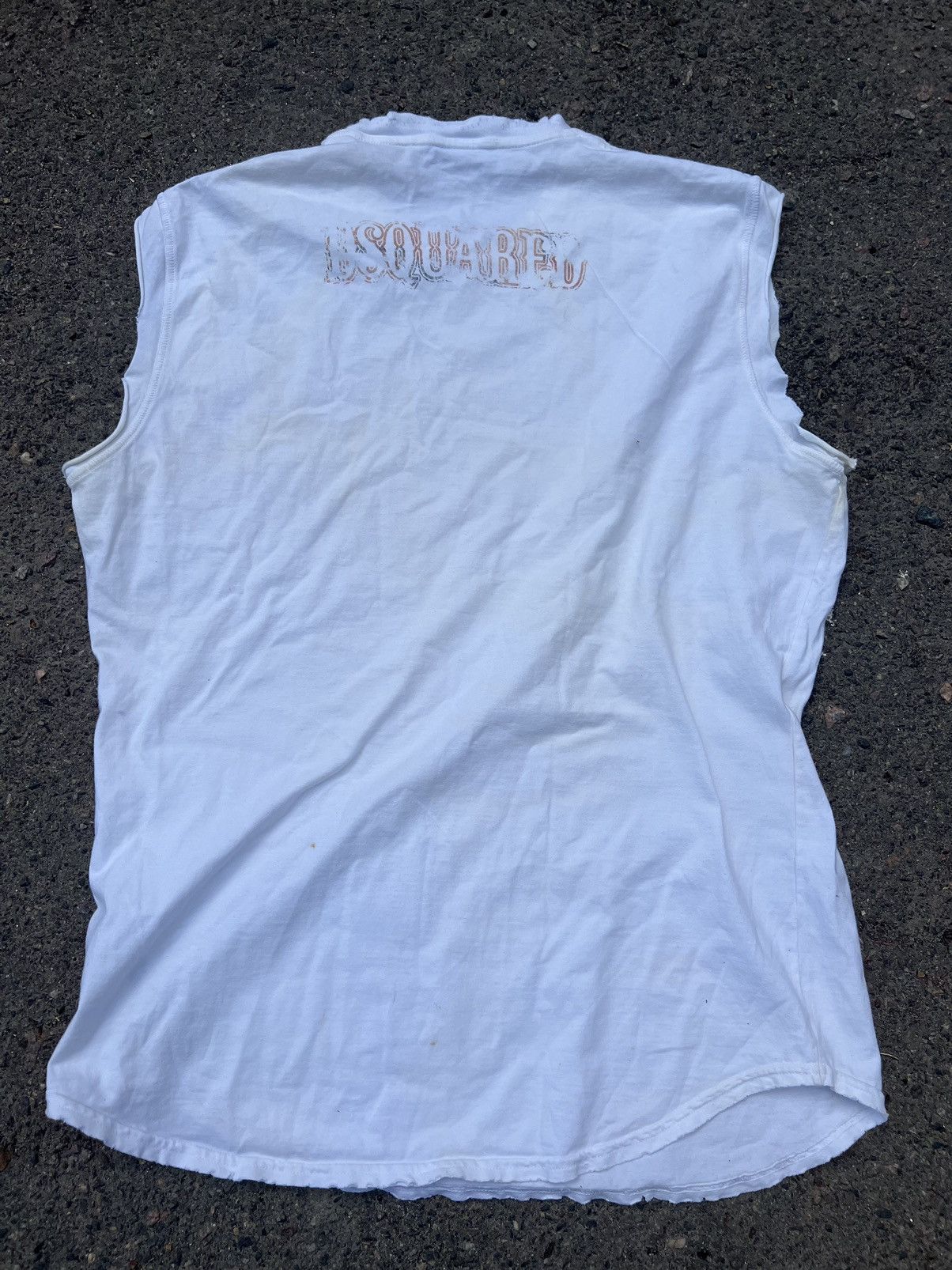 Dsquared2 Vintage y3k Dsquared2 Erotic Naked Gils On Beach Tank Tops Size US XL / EU 56 / 4 - 7 Thumbnail