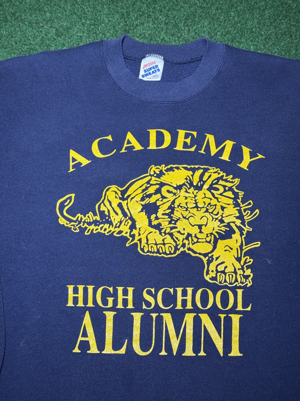 Jerzees Academy High School Alumni Lion Erie 90s Vintage Sweatshirt Size US L / EU 52-54 / 3 - 2 Thumbnail
