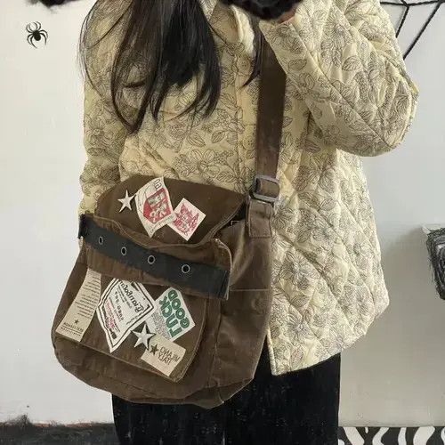Indigo Bag Vintage Y2k Canvas Star Bag Size ONE SIZE - 3 Thumbnail