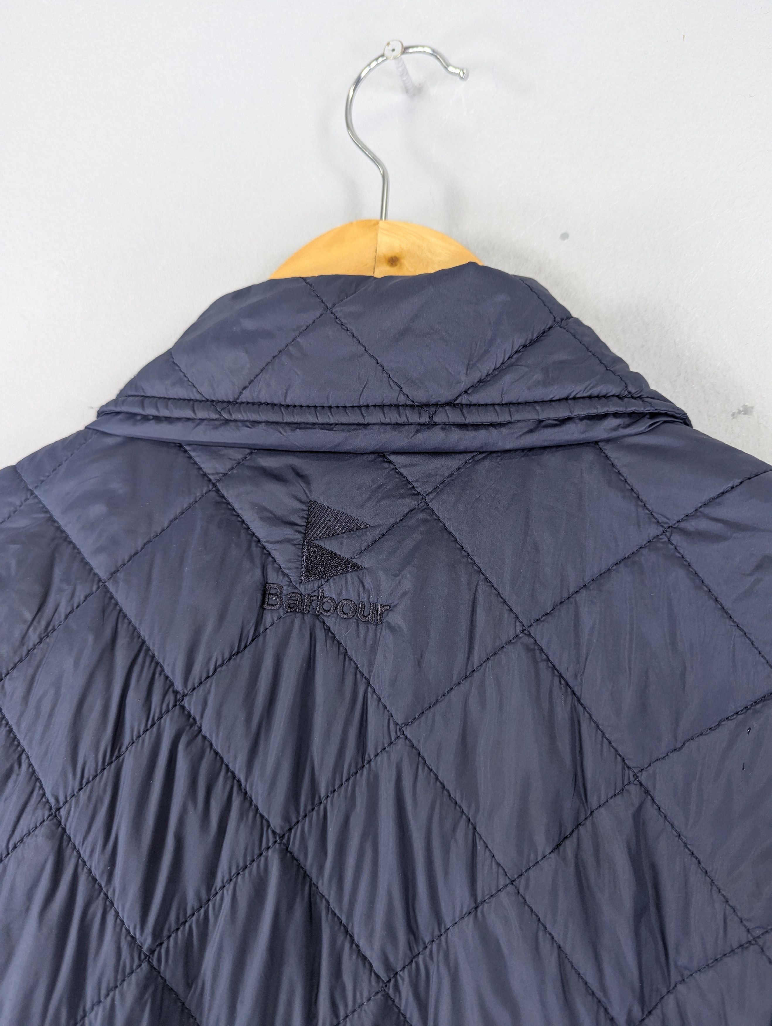 Barbour Barbour Soval Quilted Navy Button Jacket Size US XXL / EU 58 / 5 - 16 Thumbnail