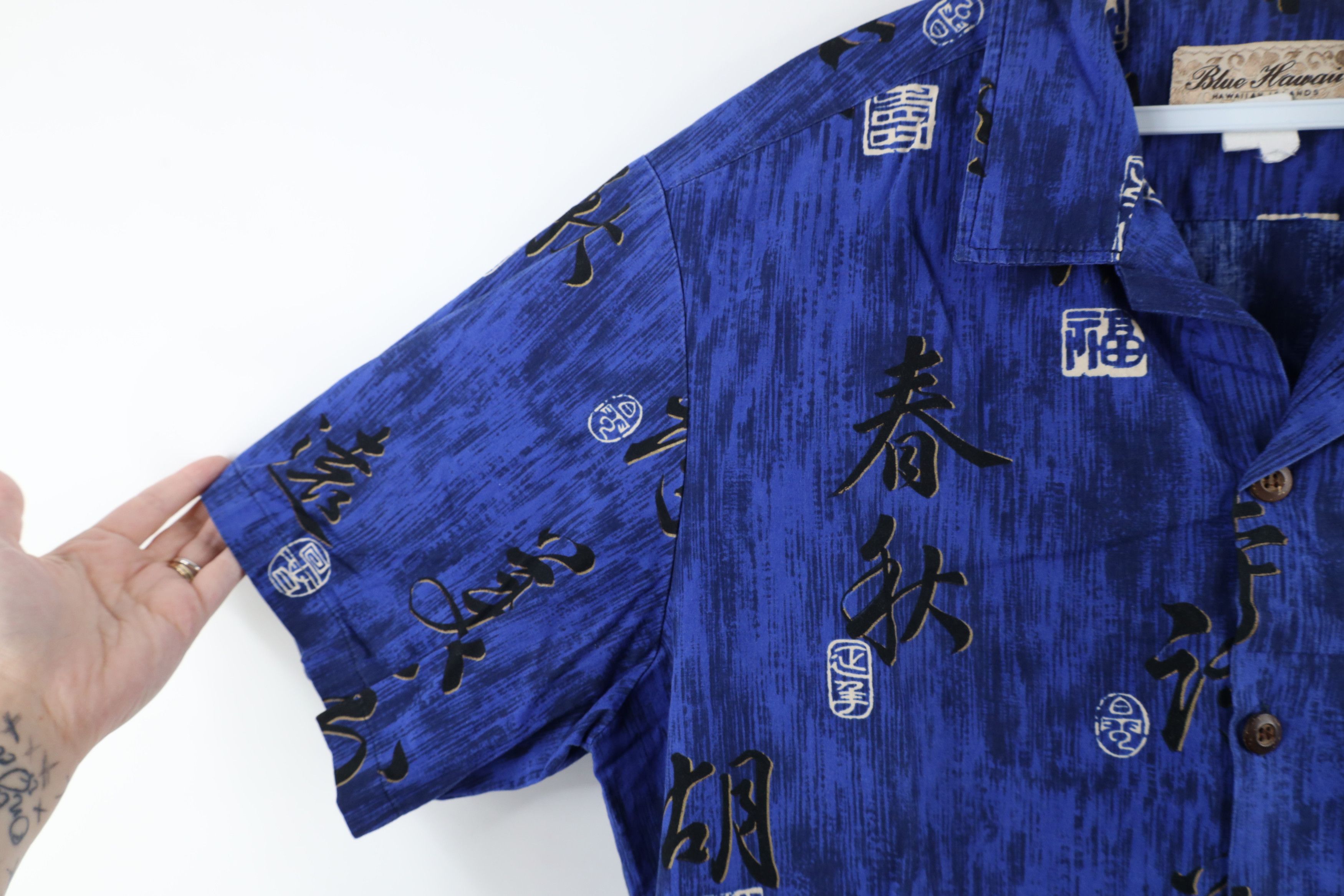 Vintage Vintage 90s Streetwear Camp Collar Hawaiian Button Shirt USA Size US L / EU 52-54 / 3 - 4 Thumbnail