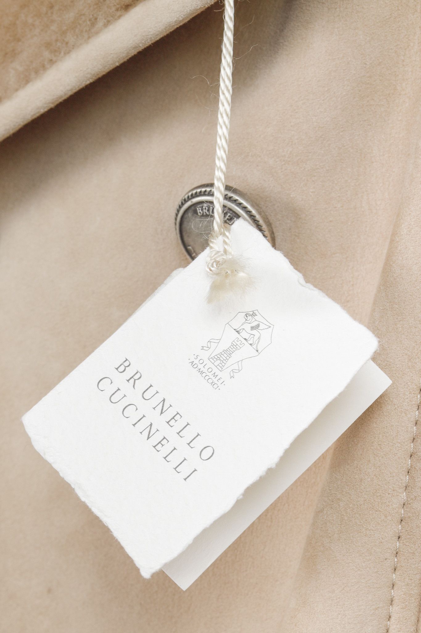 Brunello Cucinelli Brunello Cucinelli Beige Sharpa Sheepskin Fur Peacoat Size US M / EU 48-50 / 2 - 10 Thumbnail