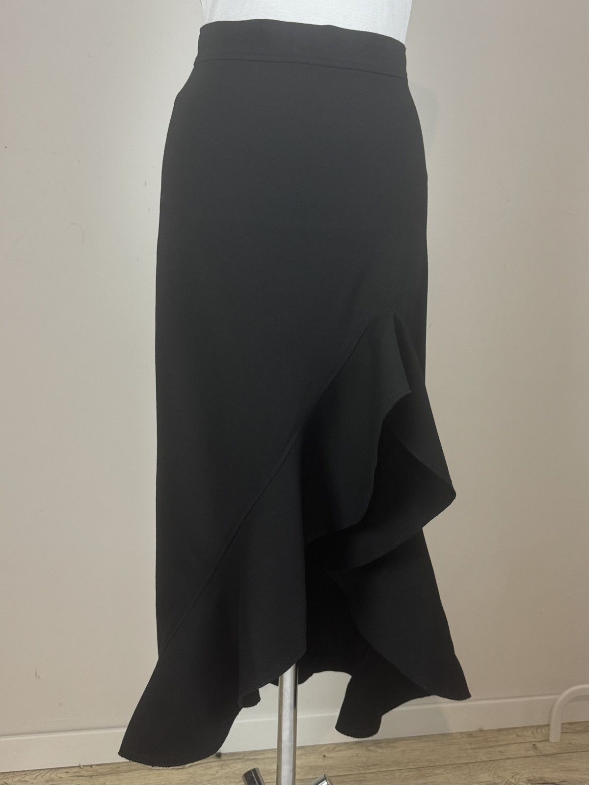 ALEXIS Asymmetric Ruffle Skirt 68% rayon Size S / 36 Size 27" / US 4 / IT 40 - 4 Thumbnail