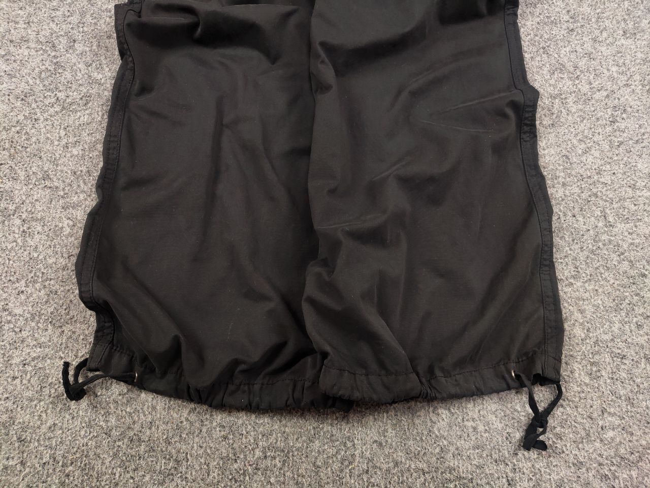 Japanese Brand Rare Vintage Y2K Japanese Black cotton Cargo Baggy Pants Size US 32 / EU 48 - 9 Thumbnail