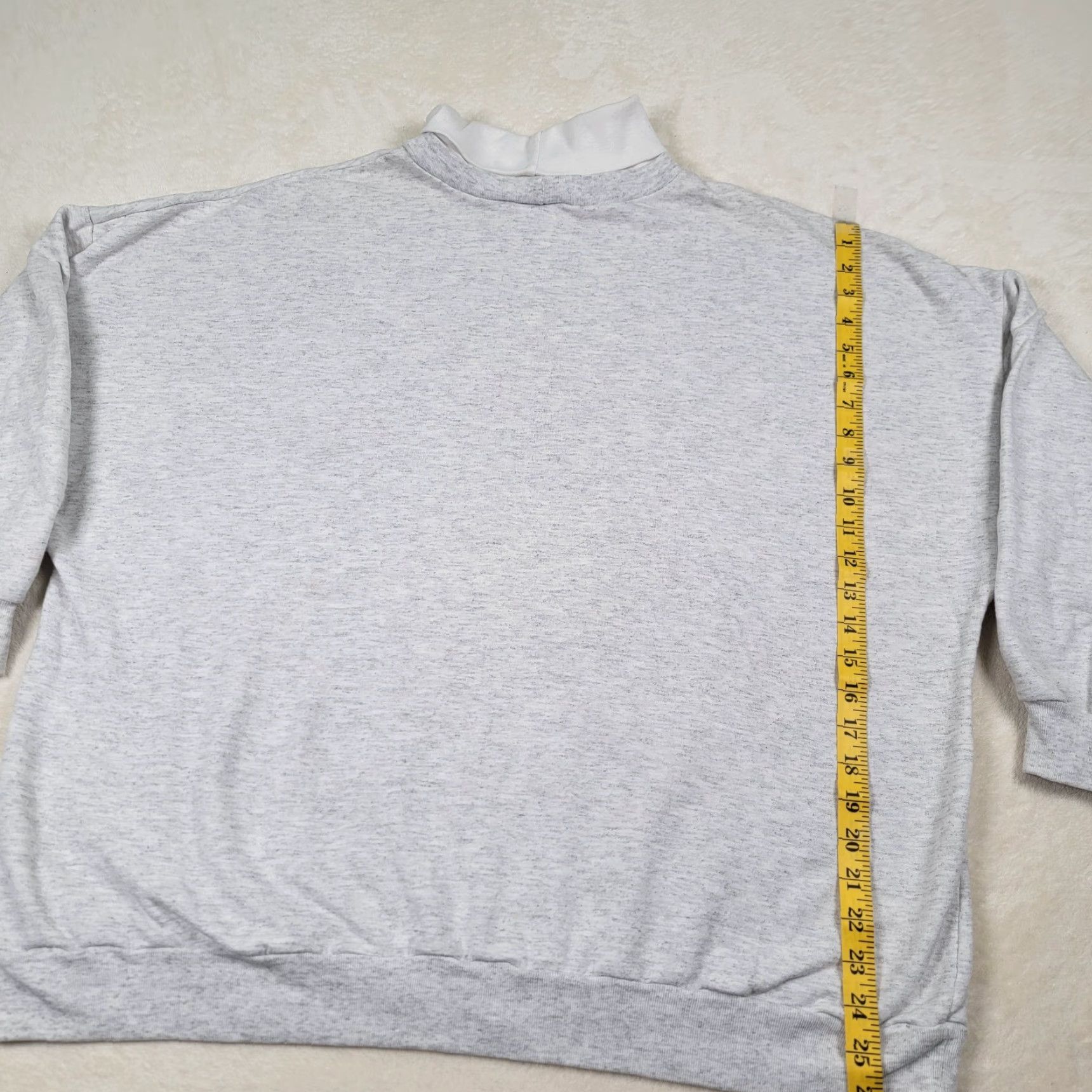 Vintage VINTAGE Nutcracker Sweatshirt White Christmas Winter Size 4XL / US 24-26 - 6 Thumbnail