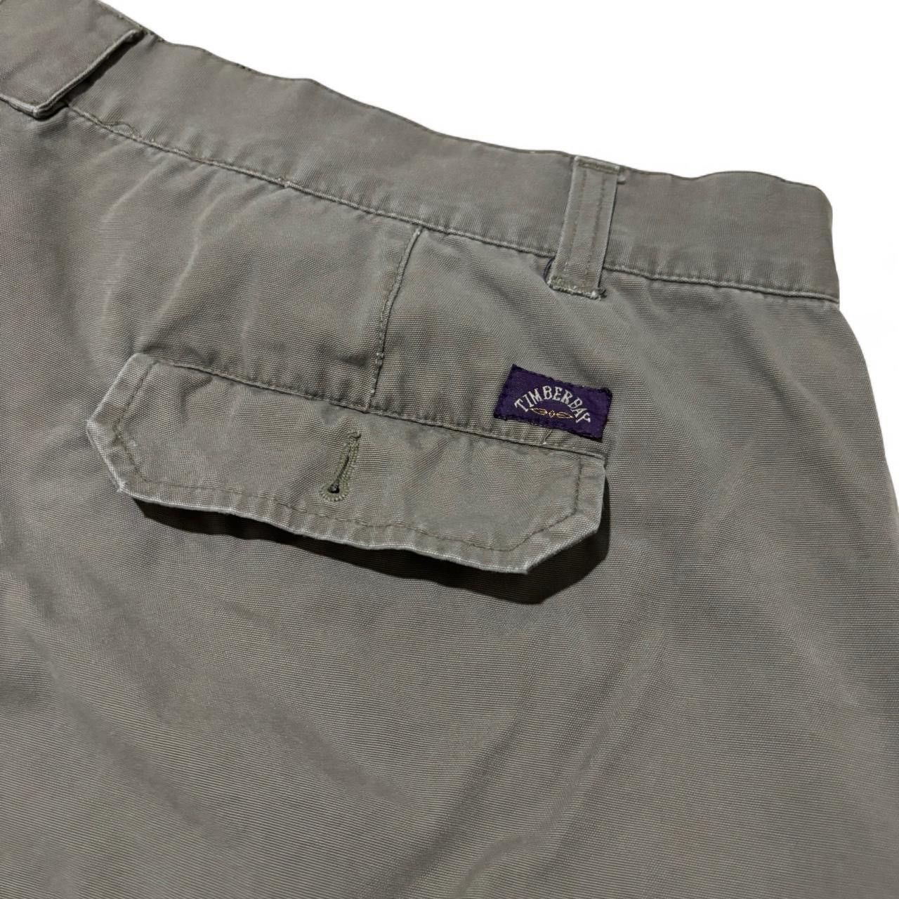 Vintage Vintage 90s Khaki Baggy Cargo Shorts Size US 44 / EU 60 - 7 Thumbnail
