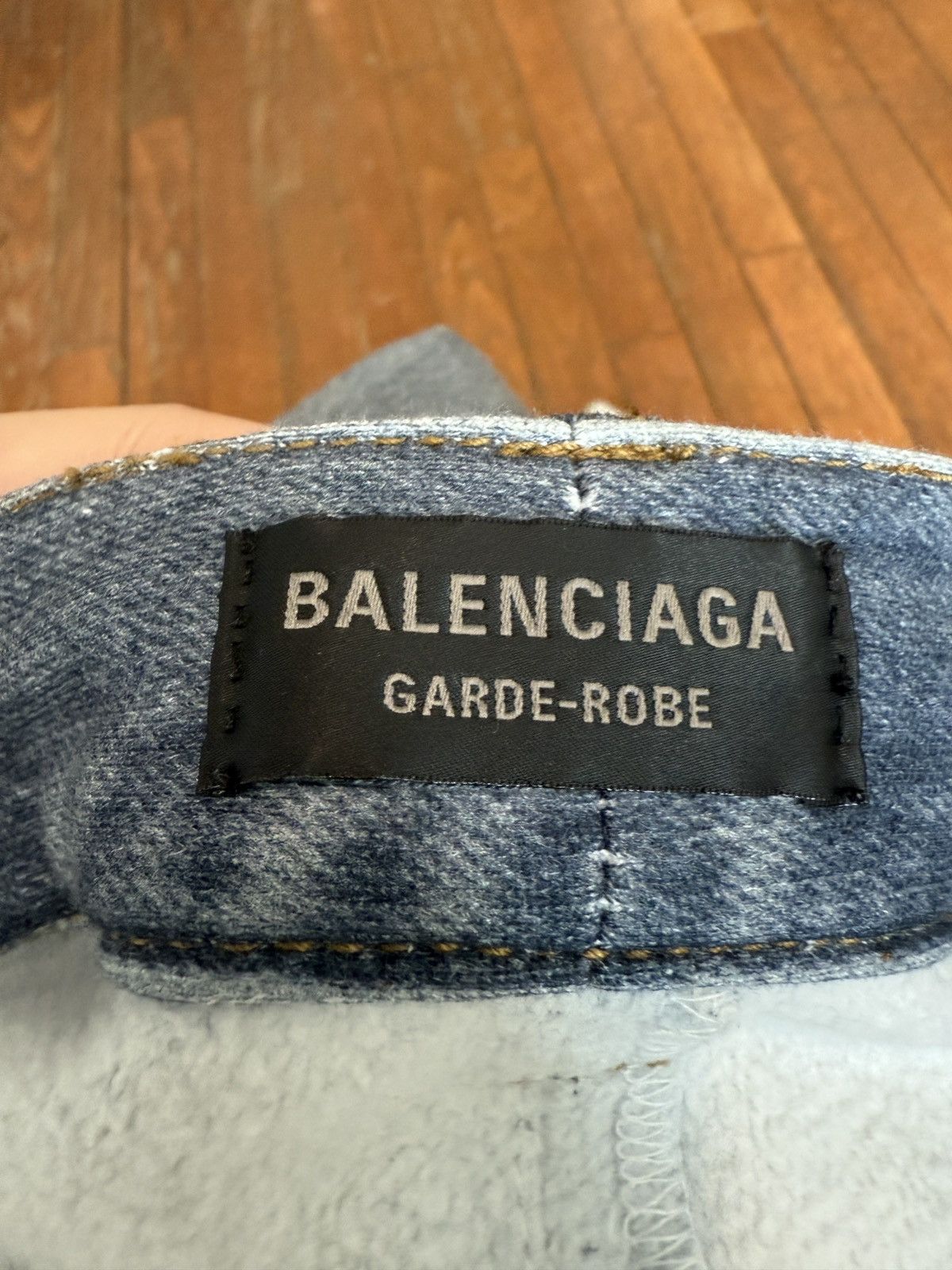 Balenciaga Trompe Loeil Jeans Size US 36 / EU 52 - 3 Thumbnail