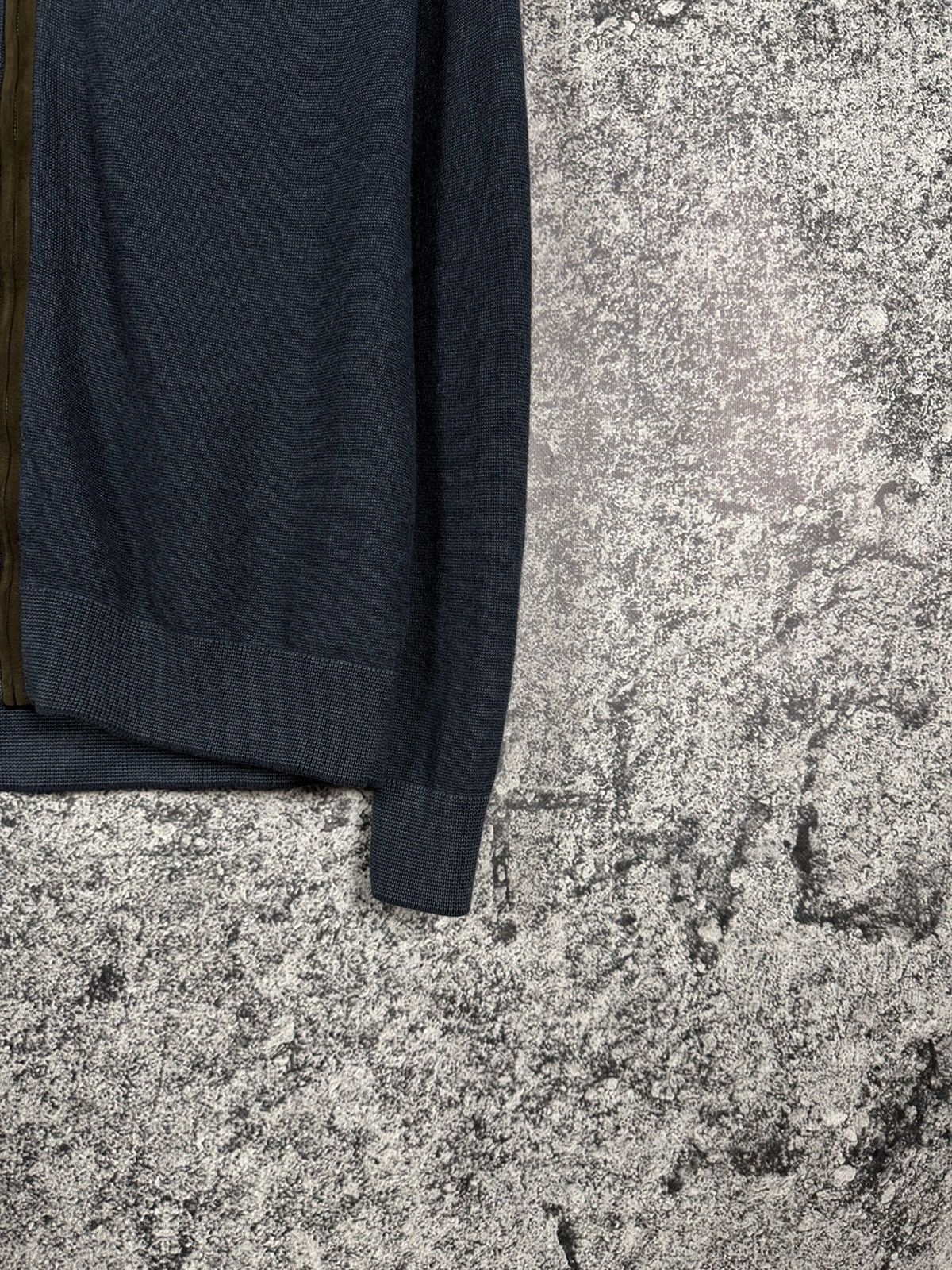 Hackett Hackett London Full Zip Pullover Cotton Wool Jumper Size L Size US L / EU 52-54 / 3 - 5 Thumbnail