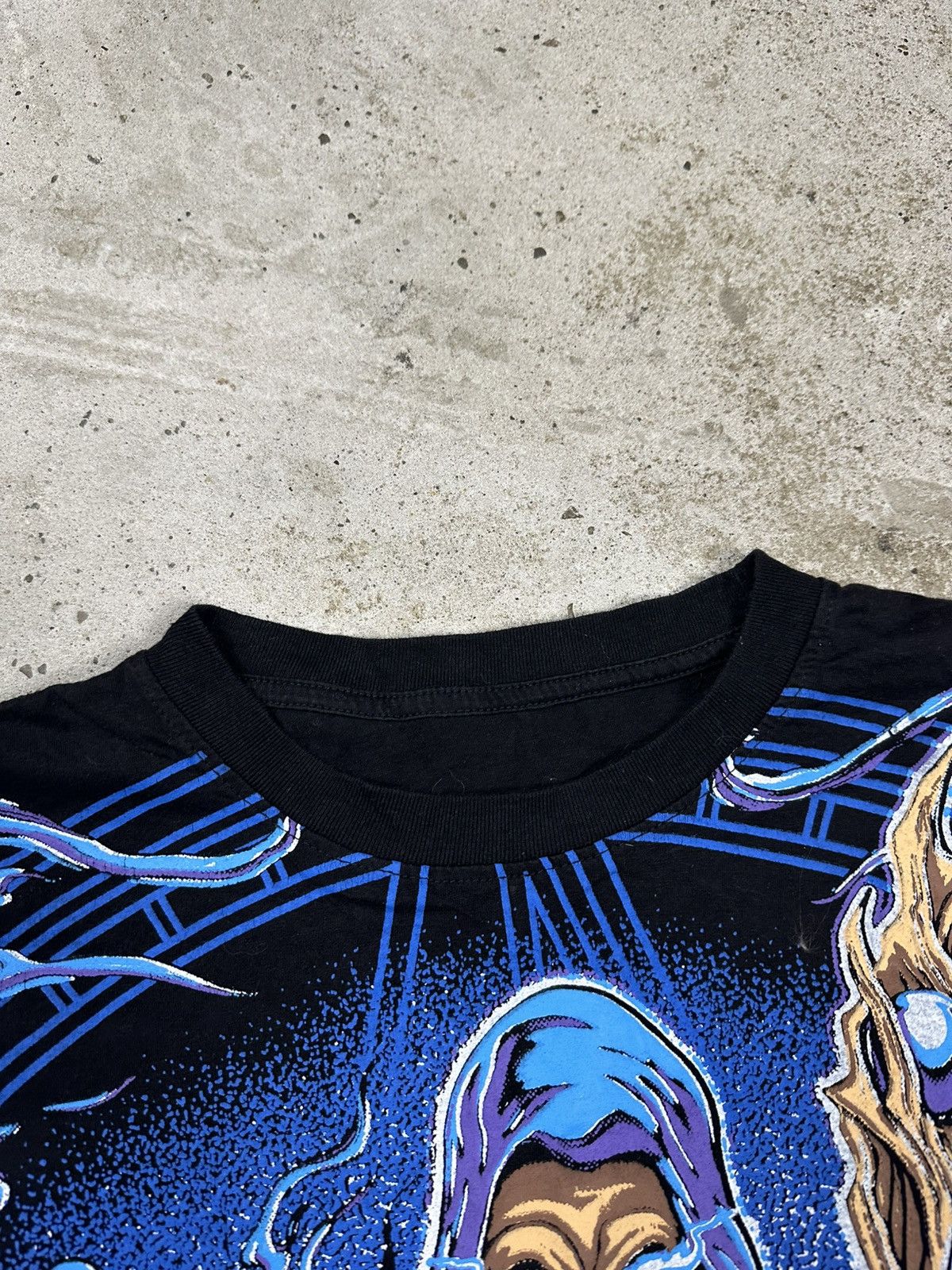 Vintage Vintage Y2K All Over Print Wizard Graphic Tee Movie Promo Size US M / EU 48-50 / 2 - 12 Thumbnail
