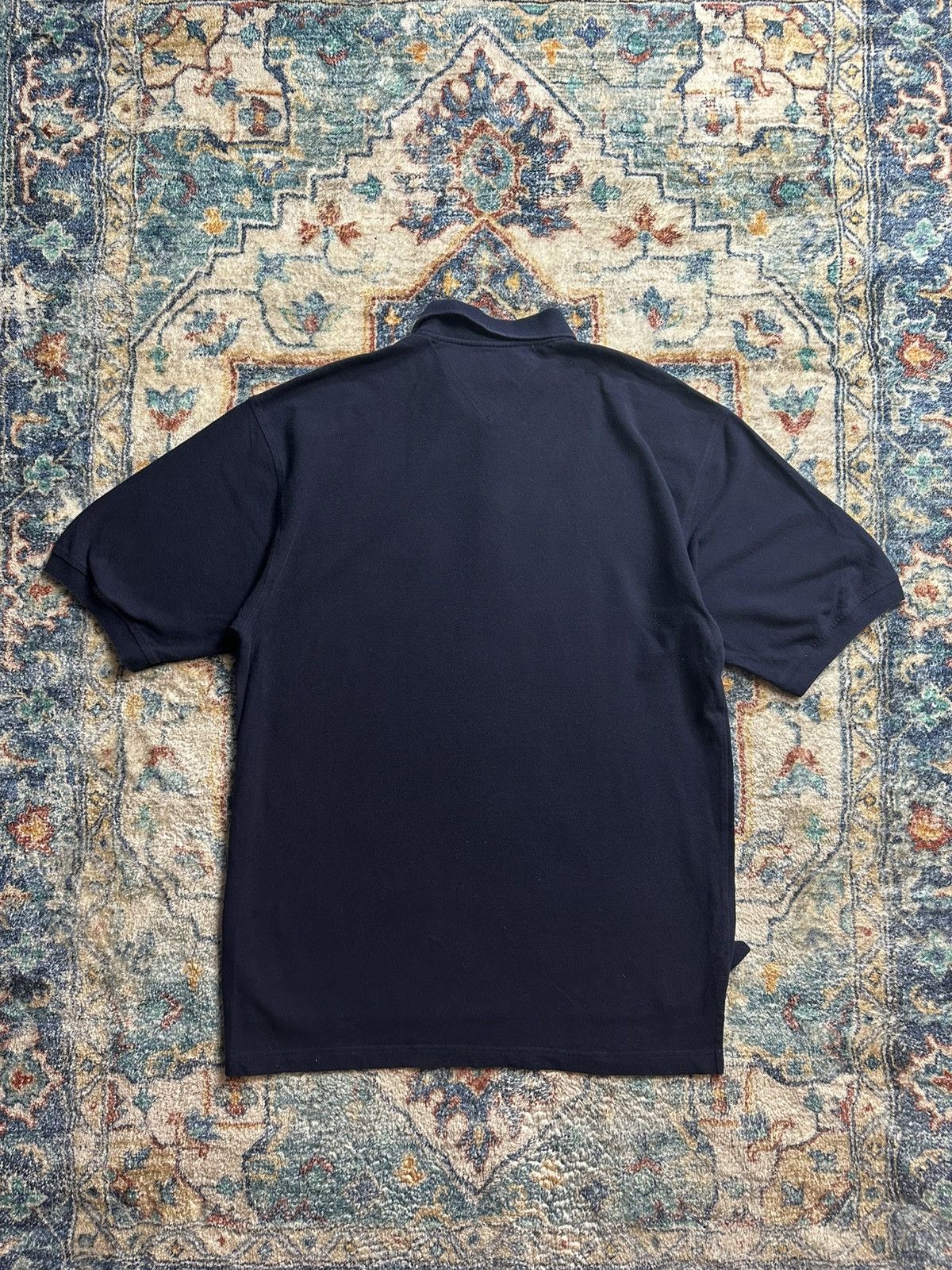 Tommy Hilfiger Tommy Hilfiger Michigan Wolverines Polo Shirt Size XL Size US XL / EU 56 / 4 - 2 Thumbnail