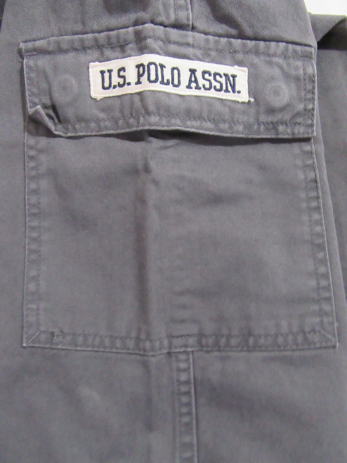 U.S. Polo Assn. US Polo Assn. Boys Cargo Shorts Grey SIze 12 NWT Size US 26 / EU 42 - 5 Thumbnail