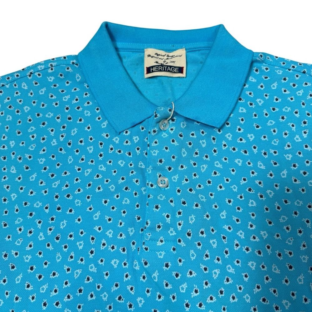 Other NWT New Heritage Blue Cotton Polo Shirt Made In Italy Size Size US M / EU 48-50 / 2 - 4 Thumbnail