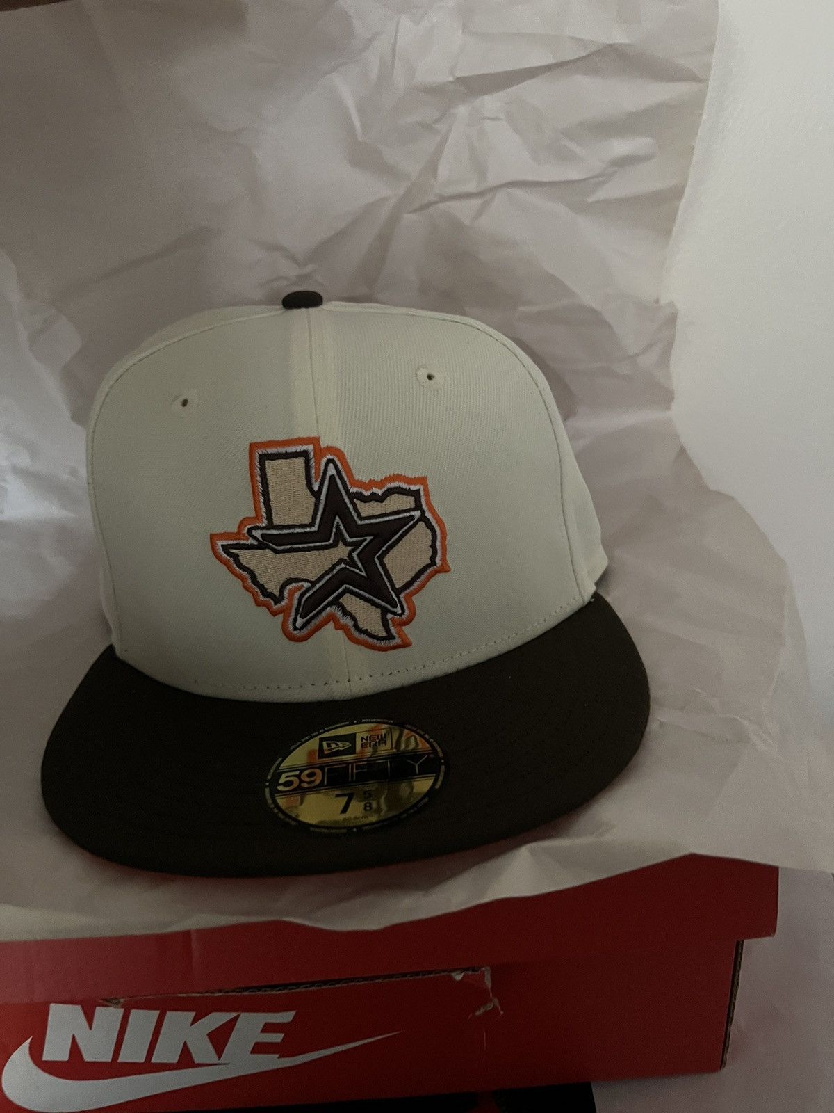 Houston Astros “Reeces Pieces” sz 7 5/8