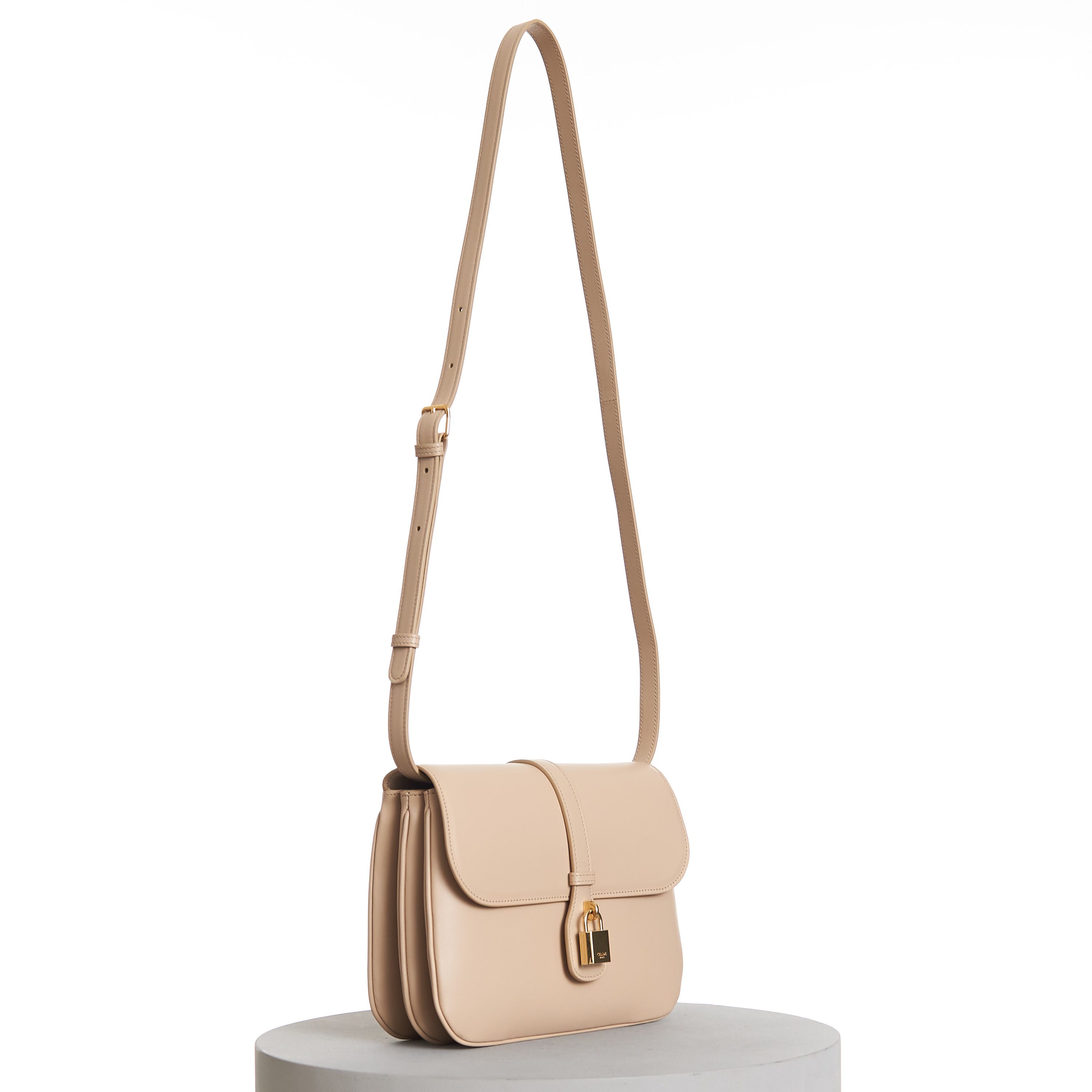 Celine Medium Tabou Bag In Nude Smooth Calfskin Size ONE SIZE - 17 Thumbnail