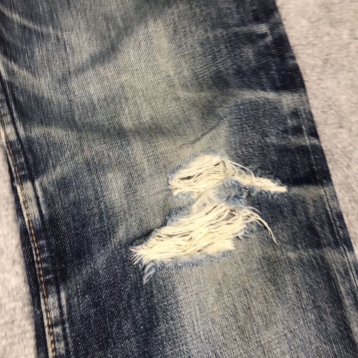 Hysteric Glamour × Japanese Brand HYSTERIC GLAMOUR DENIM DISTRESSED SKINNY JEANS PANT Size US 27 - 4 Thumbnail