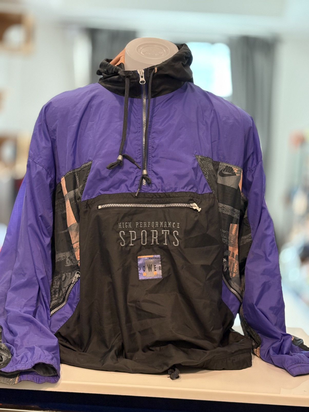 Nike × Supreme Supreme x Nike Track Jacket Purple | Grailed
