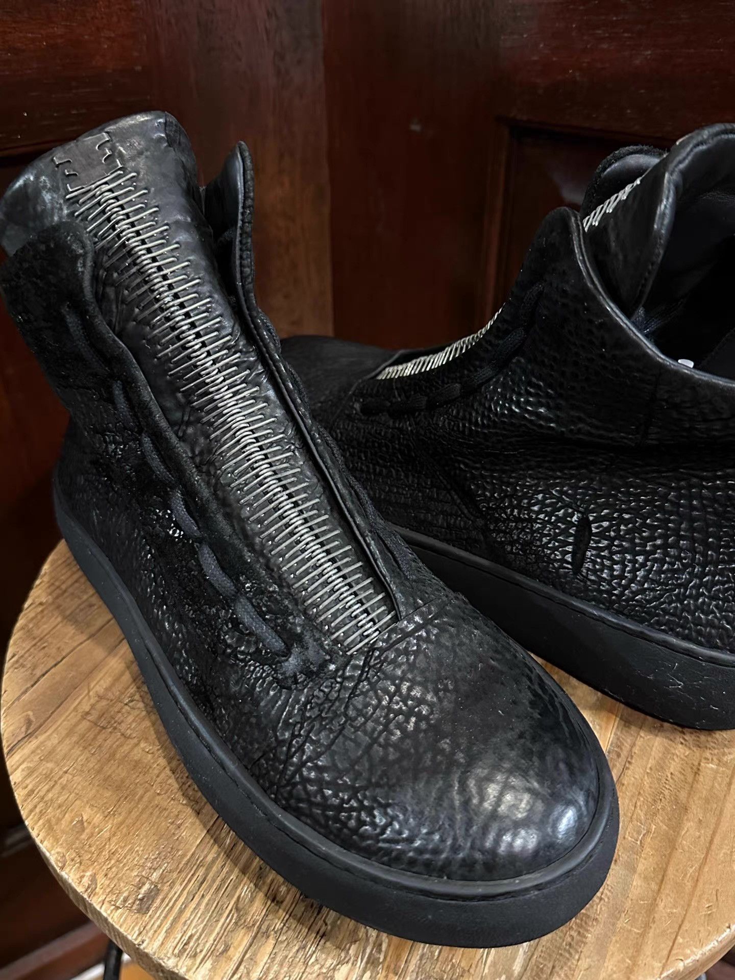 Isaac Sellam Experience Isaac Sellam 18AW Back Stapled Sneakers Ｑ25 Size US 7 / EU 40 - 5 Thumbnail
