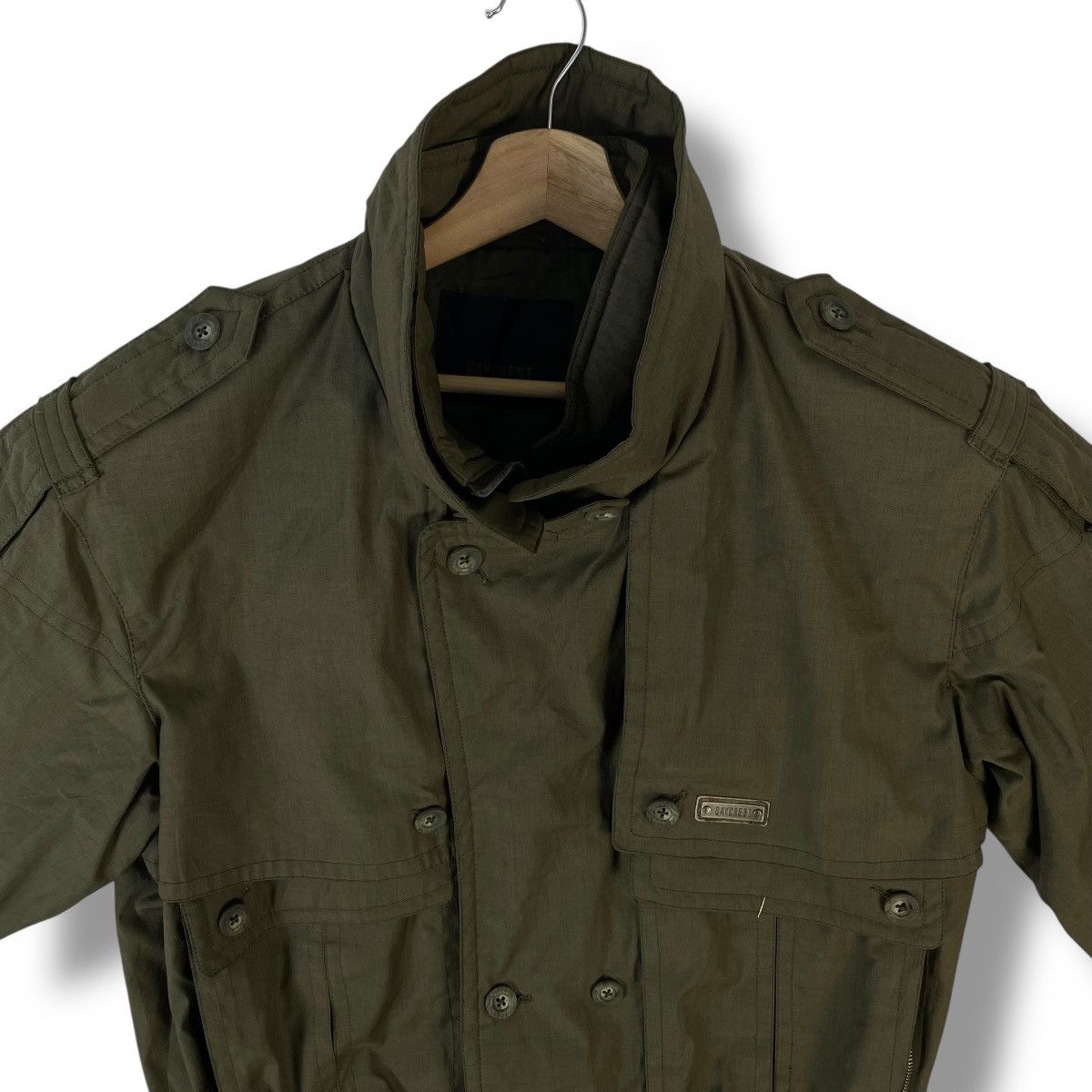 Buzz Rickson's 🇯🇵 BAYCREST MULTIPOCKET BUCKLE WAIST BOMBER JACKET Size US XL / EU 56 / 4 - 13 Thumbnail