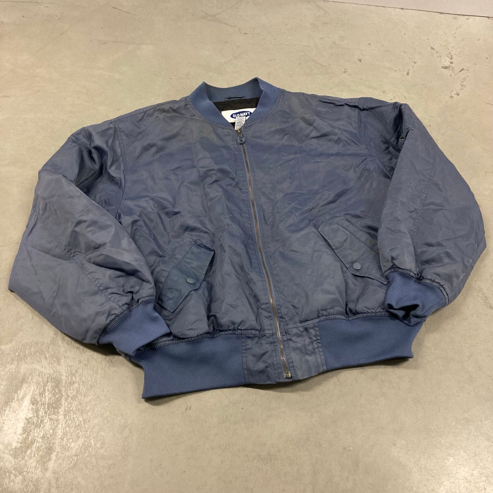 Vintage vintage old navy military bomber jacket Size US XXL / EU 58 / 5 - 1 Thumbnail